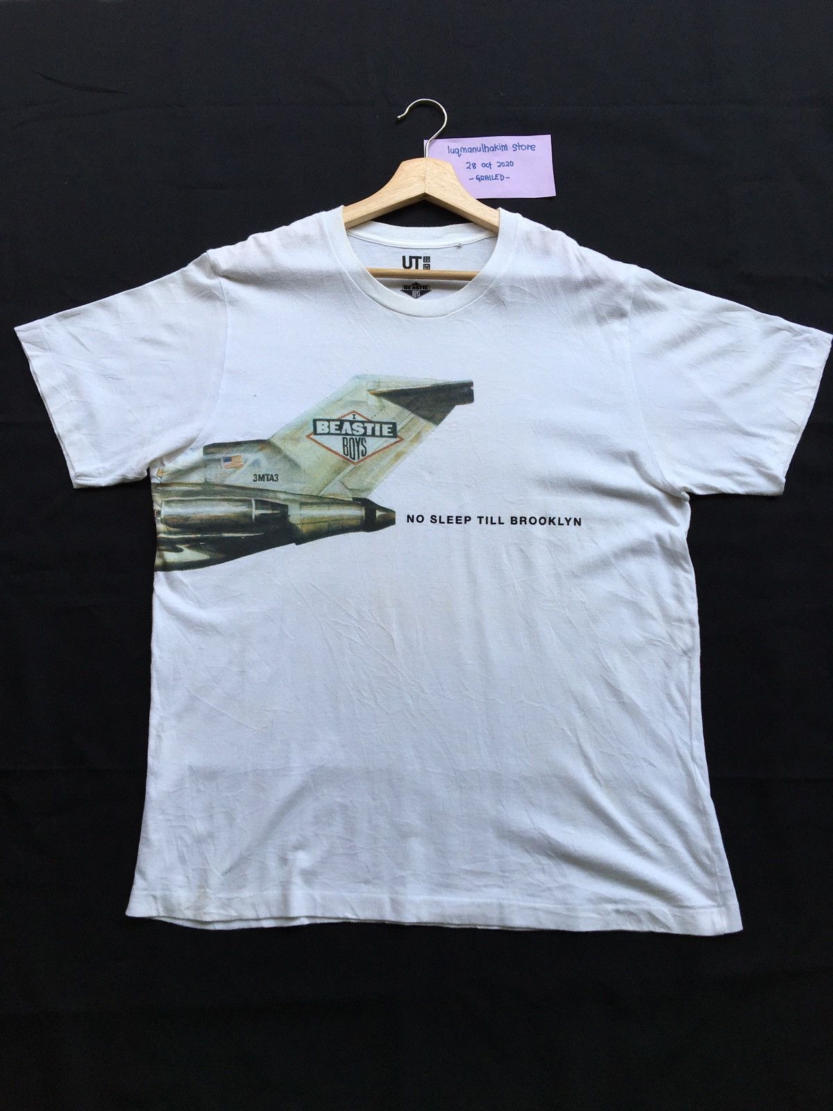 Band Tees Uniqlo Beastie Boys No Sleep Till Brooklyn Concert Tour Tee Size US L / EU 52-54 / 3 - 2 Thumbnail