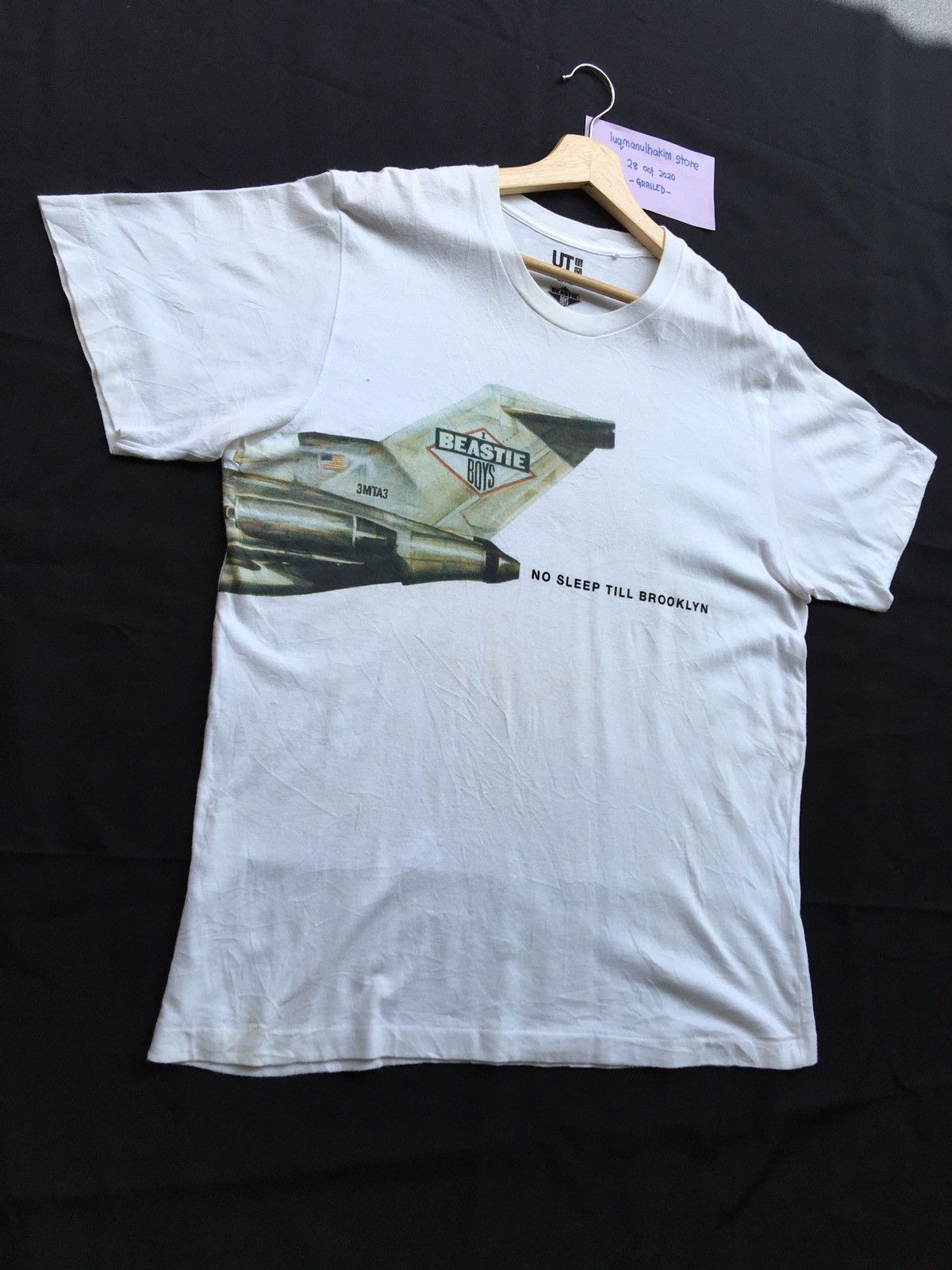 Band Tees Uniqlo Beastie Boys No Sleep Till Brooklyn Concert Tour Tee Size US L / EU 52-54 / 3 - 3 Thumbnail