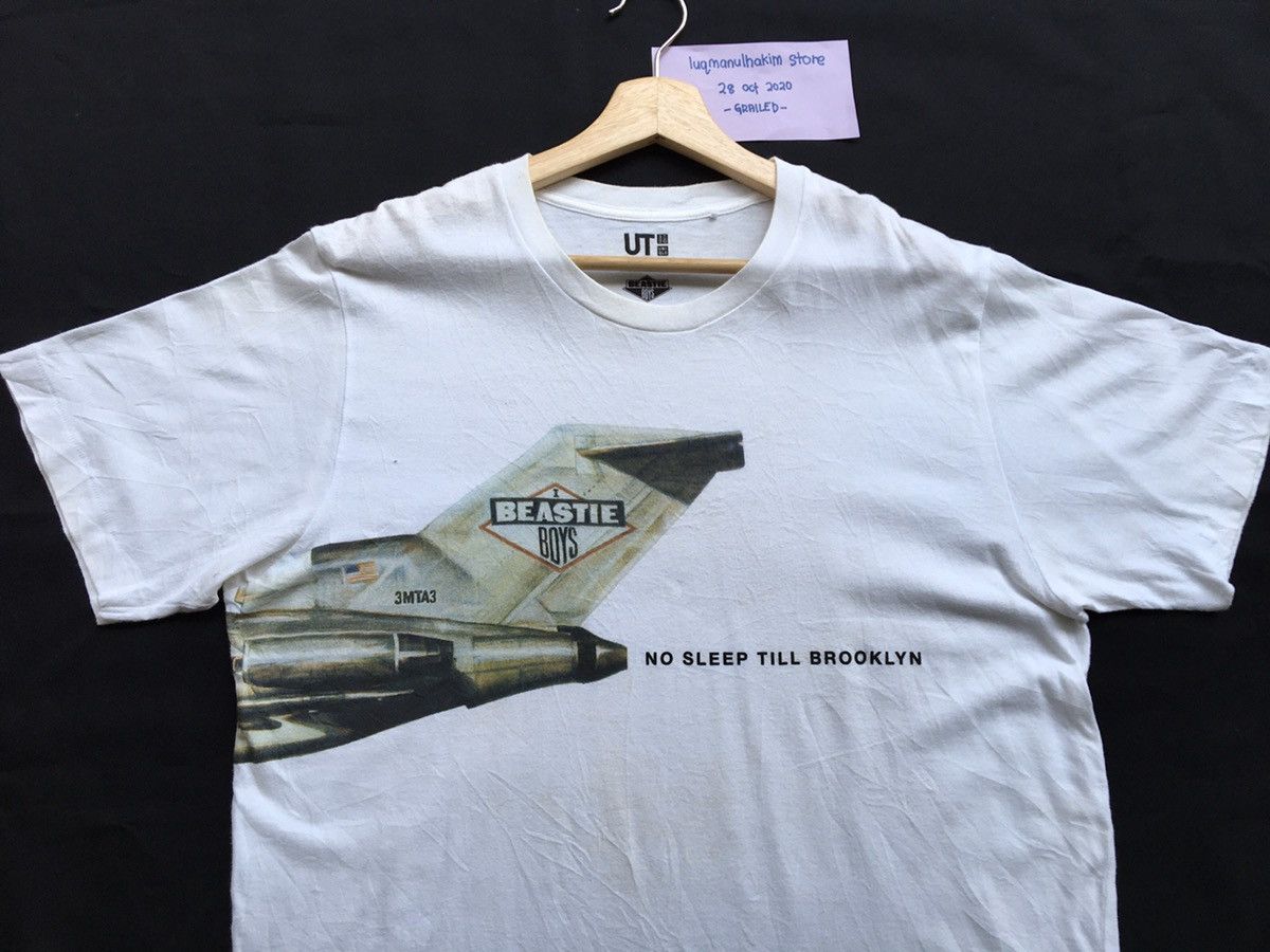 Band Tees Uniqlo Beastie Boys No Sleep Till Brooklyn Concert Tour Tee Size US L / EU 52-54 / 3 - 1 Thumbnail