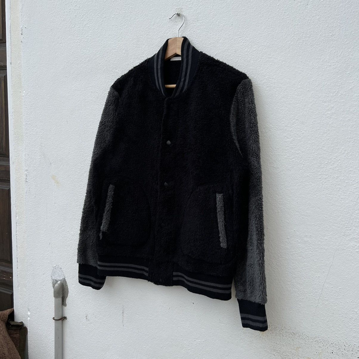Japanese Brand VARSITY JACKET FLEECE GU JAPANESE BRAND Size US L / EU 52-54 / 3 - 2 Thumbnail