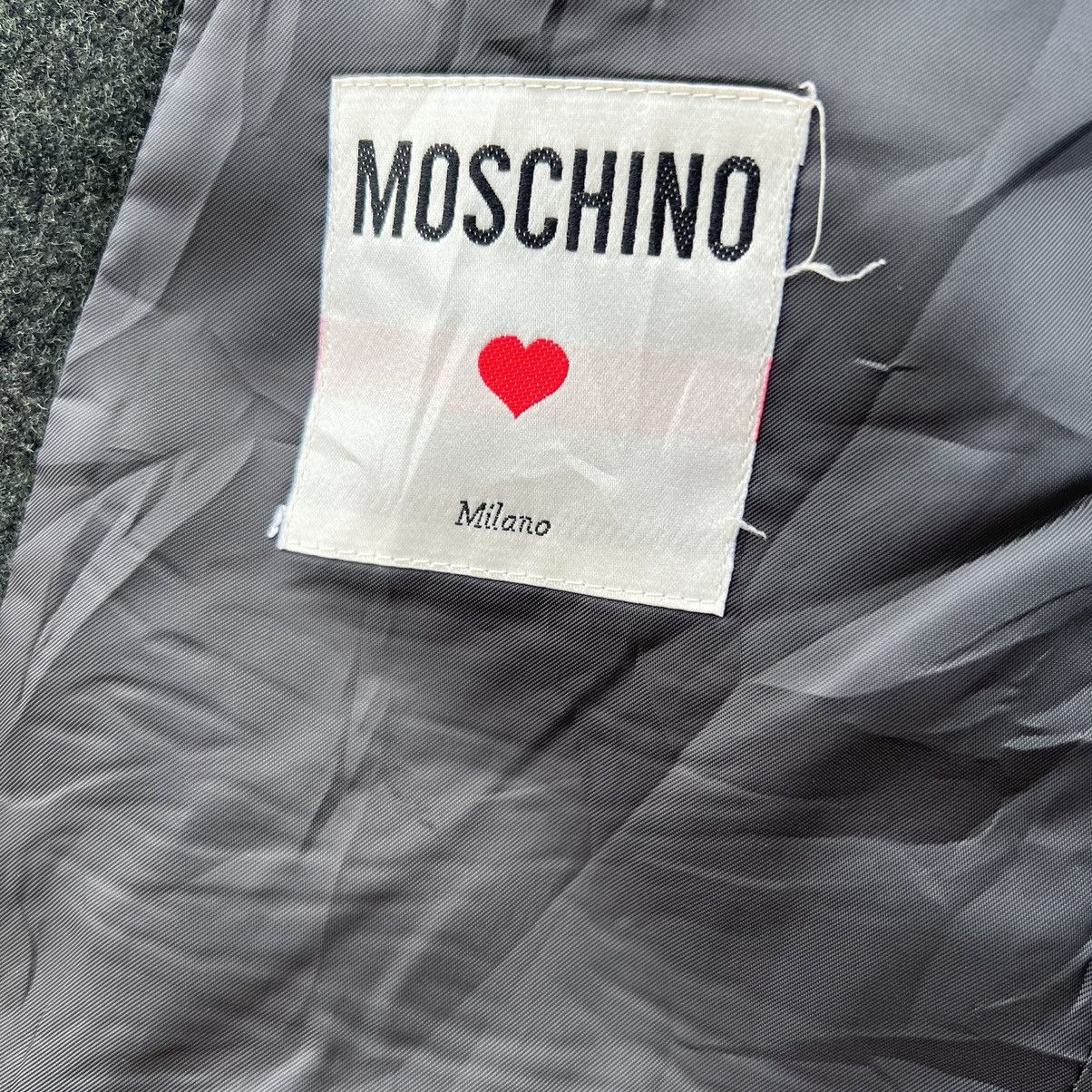 Vintage CASUAL COAT DOUBLE BREAST MOSCHINO MILANO Size US M / EU 48-50 / 2 - 10 Thumbnail
