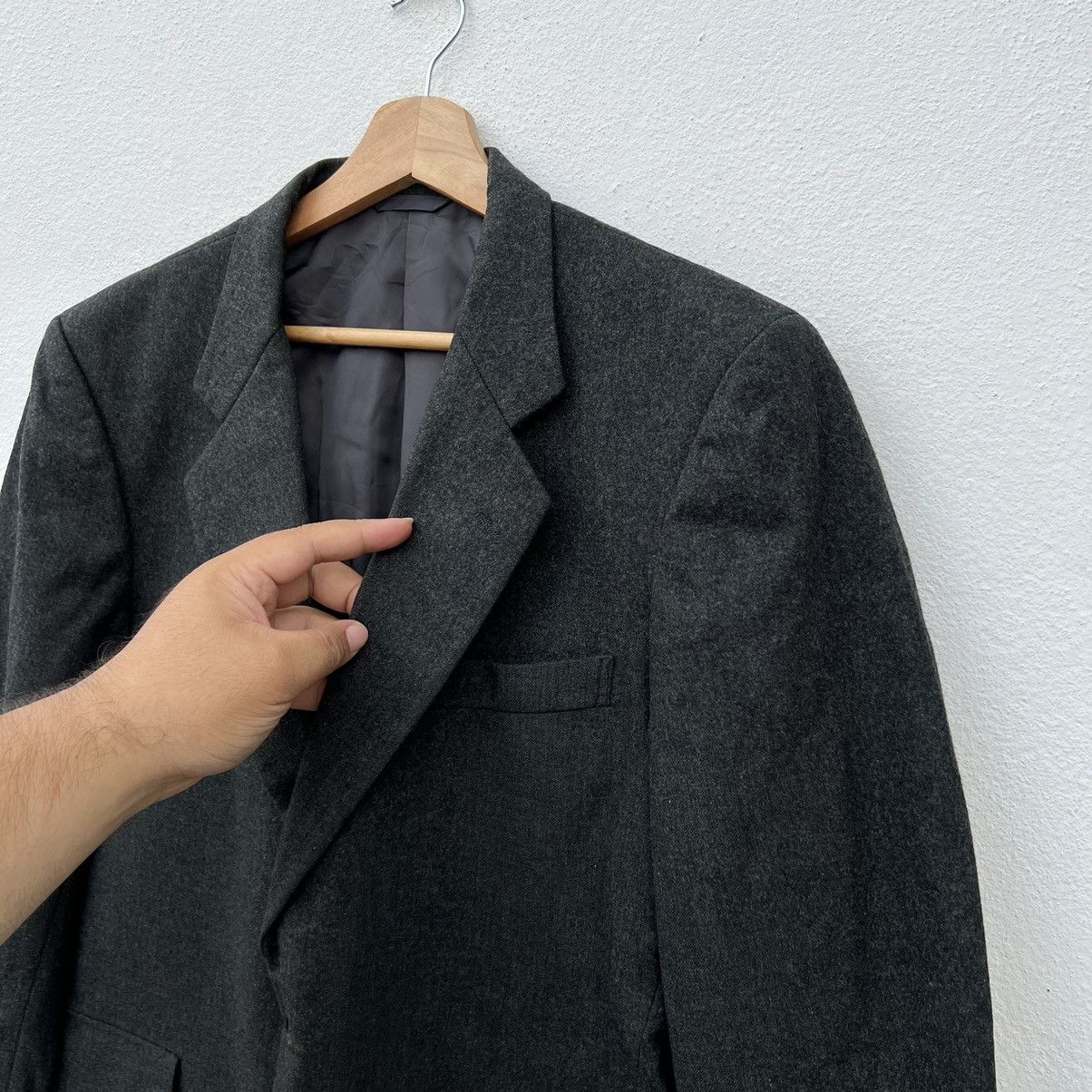 Vintage CASUAL COAT DOUBLE BREAST MOSCHINO MILANO Size US M / EU 48-50 / 2 - 5 Thumbnail