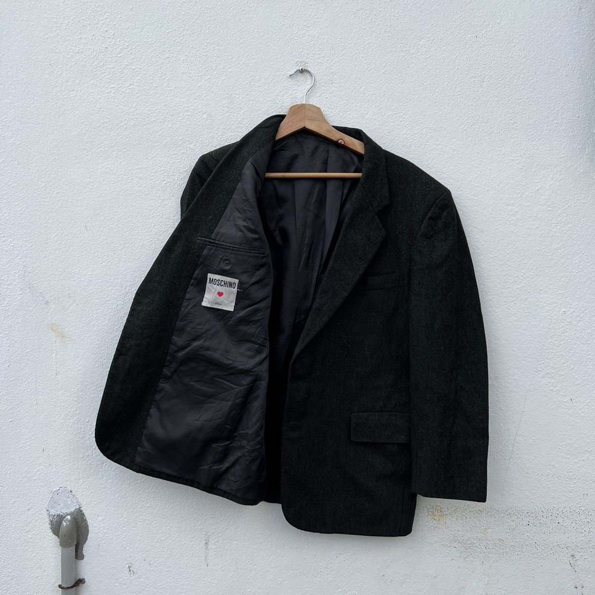Vintage CASUAL COAT DOUBLE BREAST MOSCHINO MILANO Size US M / EU 48-50 / 2 - 8 Thumbnail
