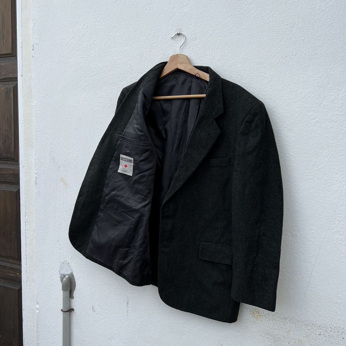 Vintage CASUAL COAT DOUBLE BREAST MOSCHINO MILANO Size US M / EU 48-50 / 2 - 9 Thumbnail