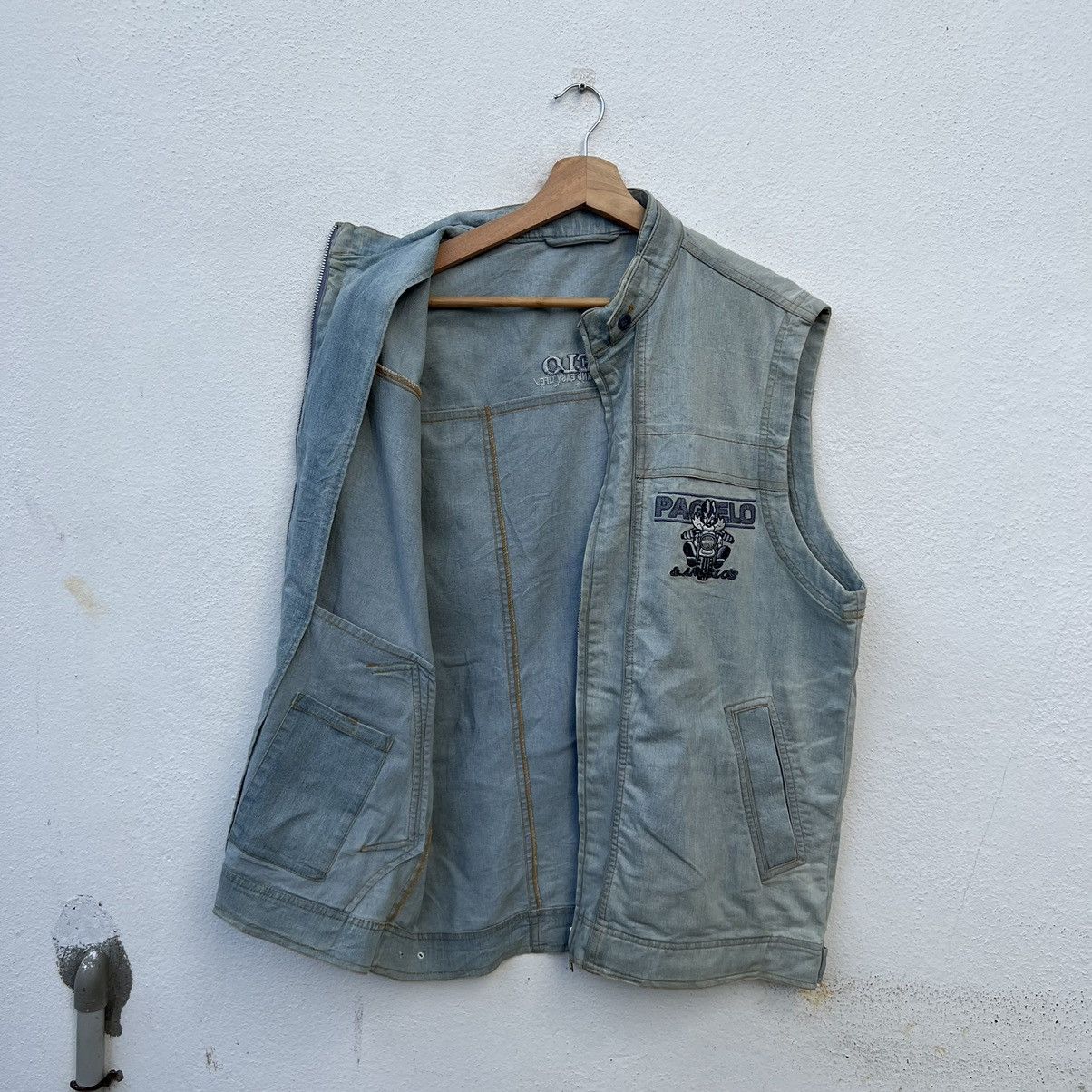 Japanese Brand VINTAGE PAGELO TANK TOP VEST BIG LOGO Size US L / EU 52-54 / 3 - 11 Thumbnail