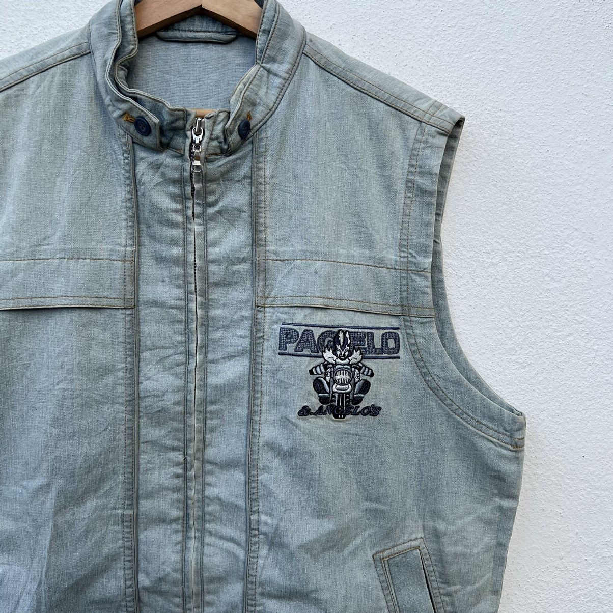 Japanese Brand VINTAGE PAGELO TANK TOP VEST BIG LOGO Size US L / EU 52-54 / 3 - 3 Thumbnail