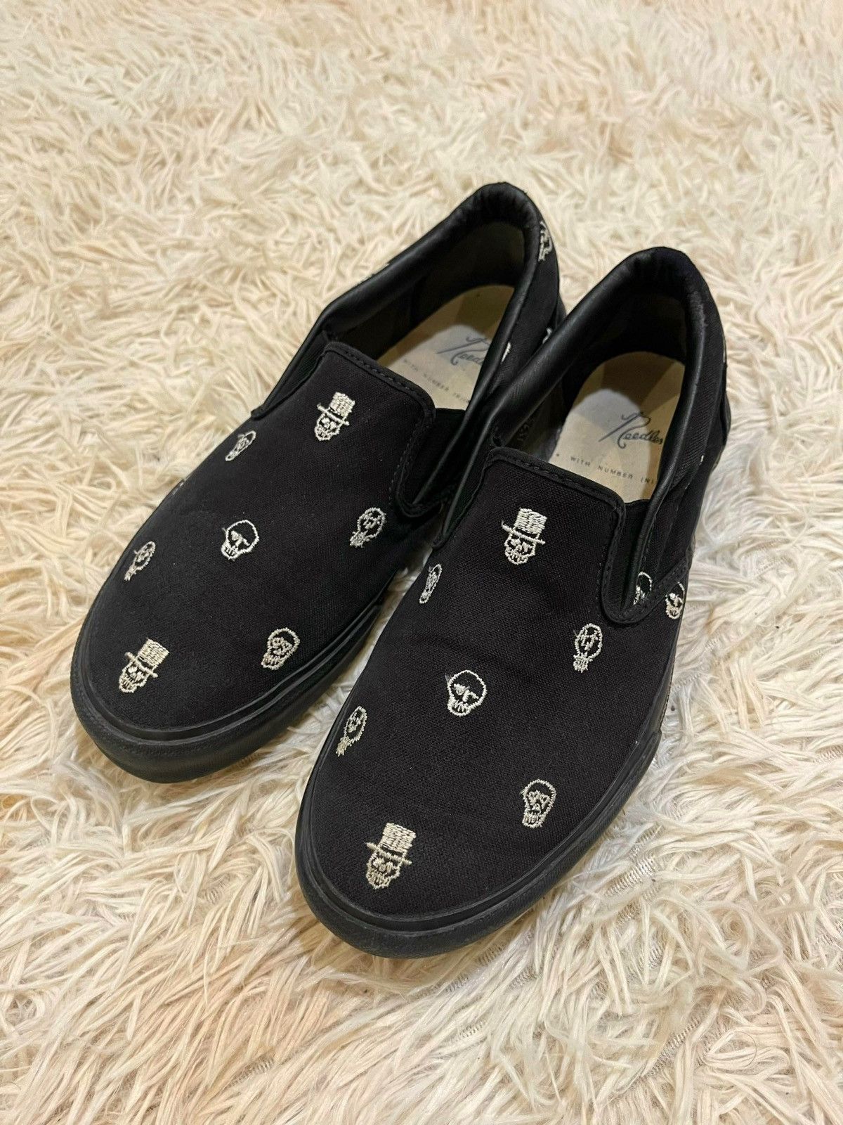 Needles Needles x Soloist Skull Slip-on Sneaker Size US 8 / EU 41 - 5 Thumbnail