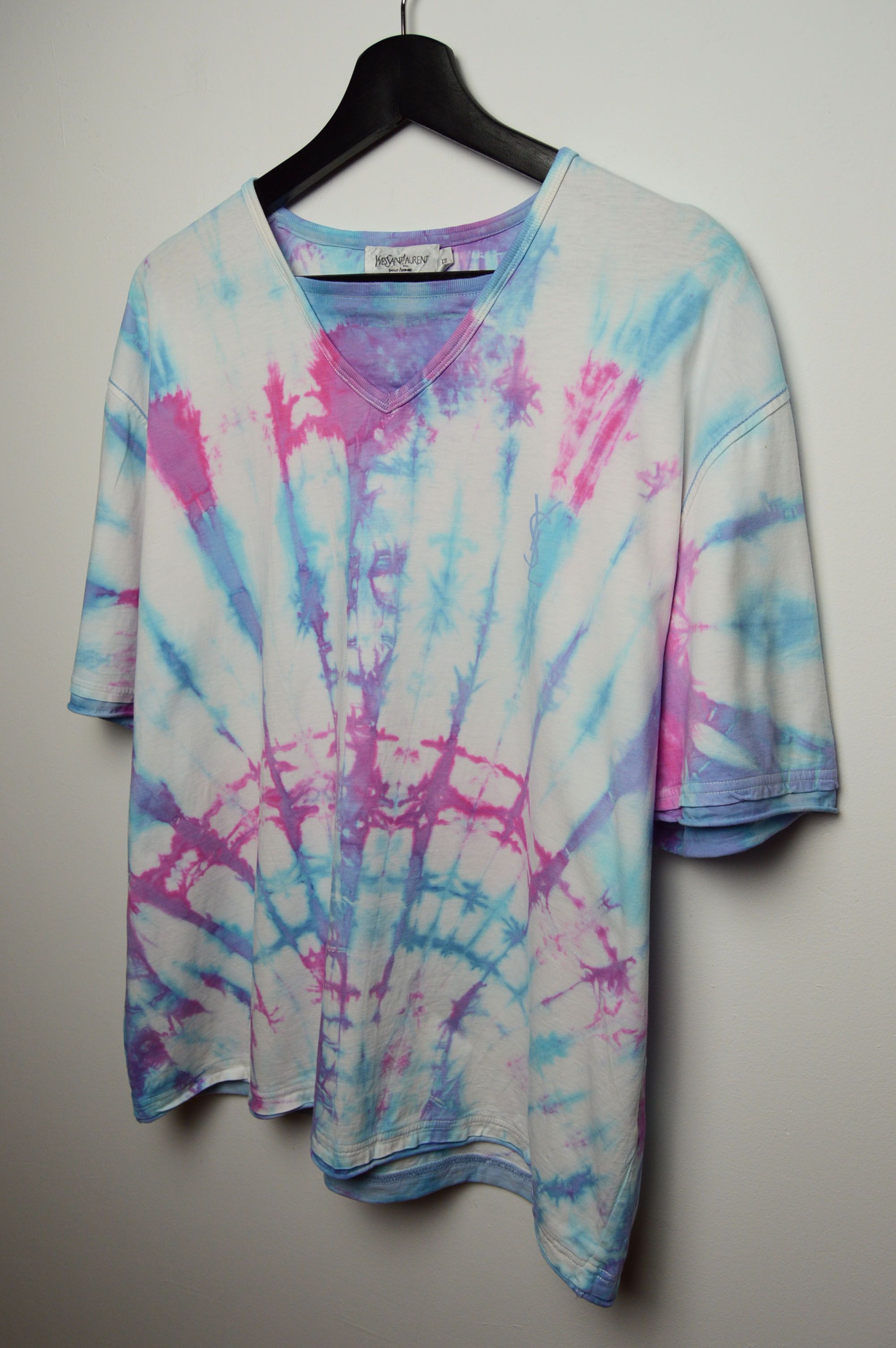 Yves Saint Laurent ysl tie dye vintage shirt Size US L / EU 52-54 / 3 - 6 Thumbnail