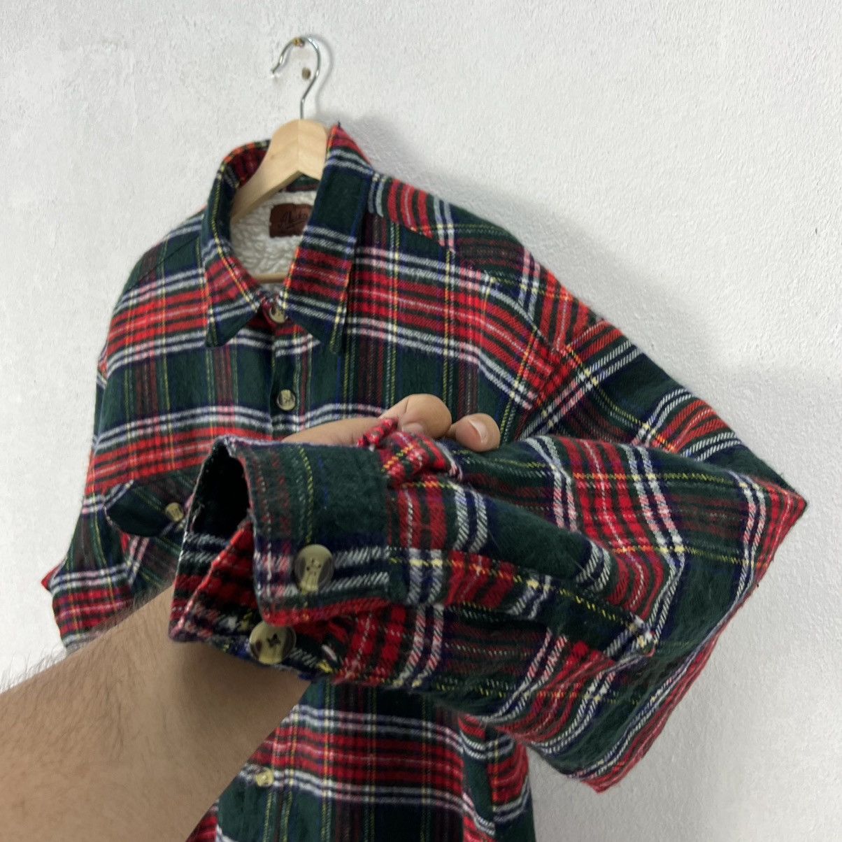 Hysteric Glamour VINTAGE ALASKO FLANNEL JACKET WORKER WEAR TARTAN DESIGN Size US L / EU 52-54 / 3 - 6 Thumbnail