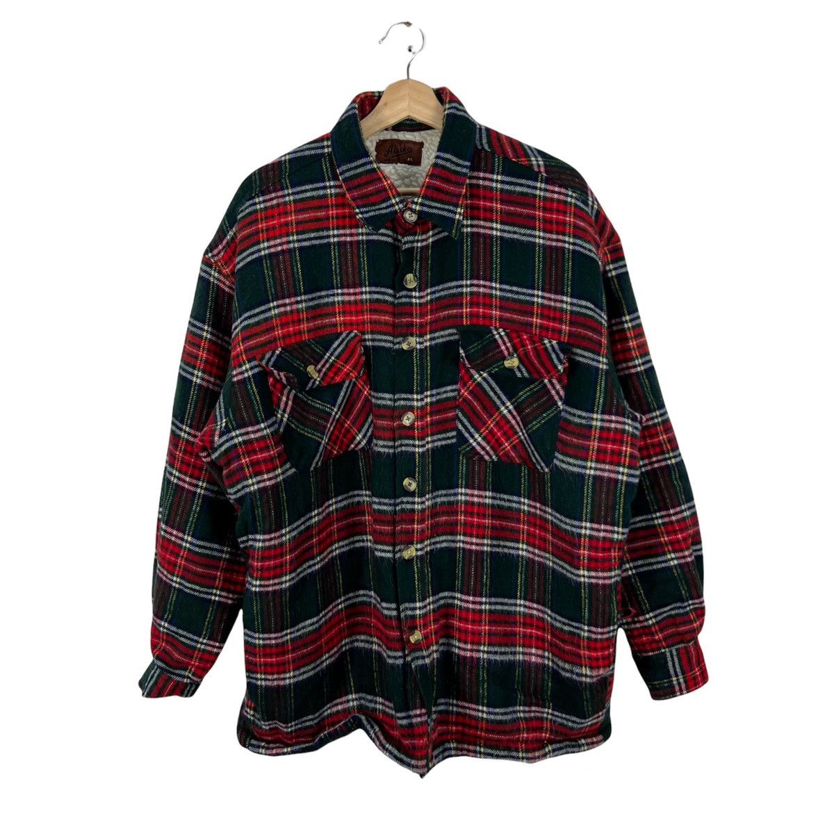 Hysteric Glamour VINTAGE ALASKO FLANNEL JACKET WORKER WEAR TARTAN DESIGN Size US L / EU 52-54 / 3 - 1 Thumbnail