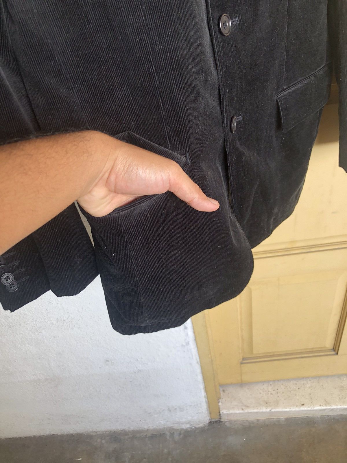 Burberry Vintage Burberry Corduroy Single Breasted Blazer Jackets Size US S / EU 44-46 / 1 - 12 Thumbnail