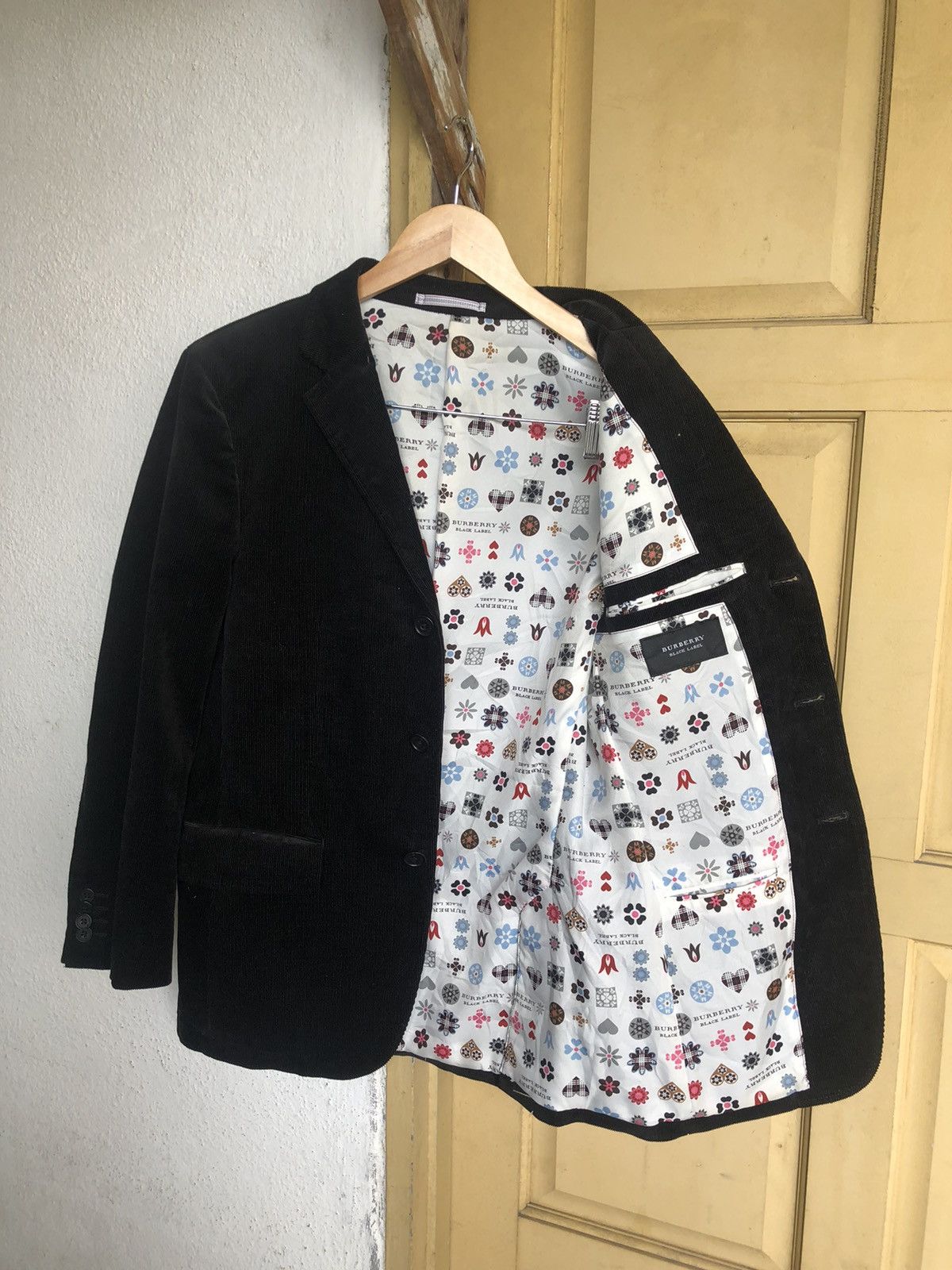 Burberry Vintage Burberry Corduroy Single Breasted Blazer Jackets Size US S / EU 44-46 / 1 - 5 Thumbnail