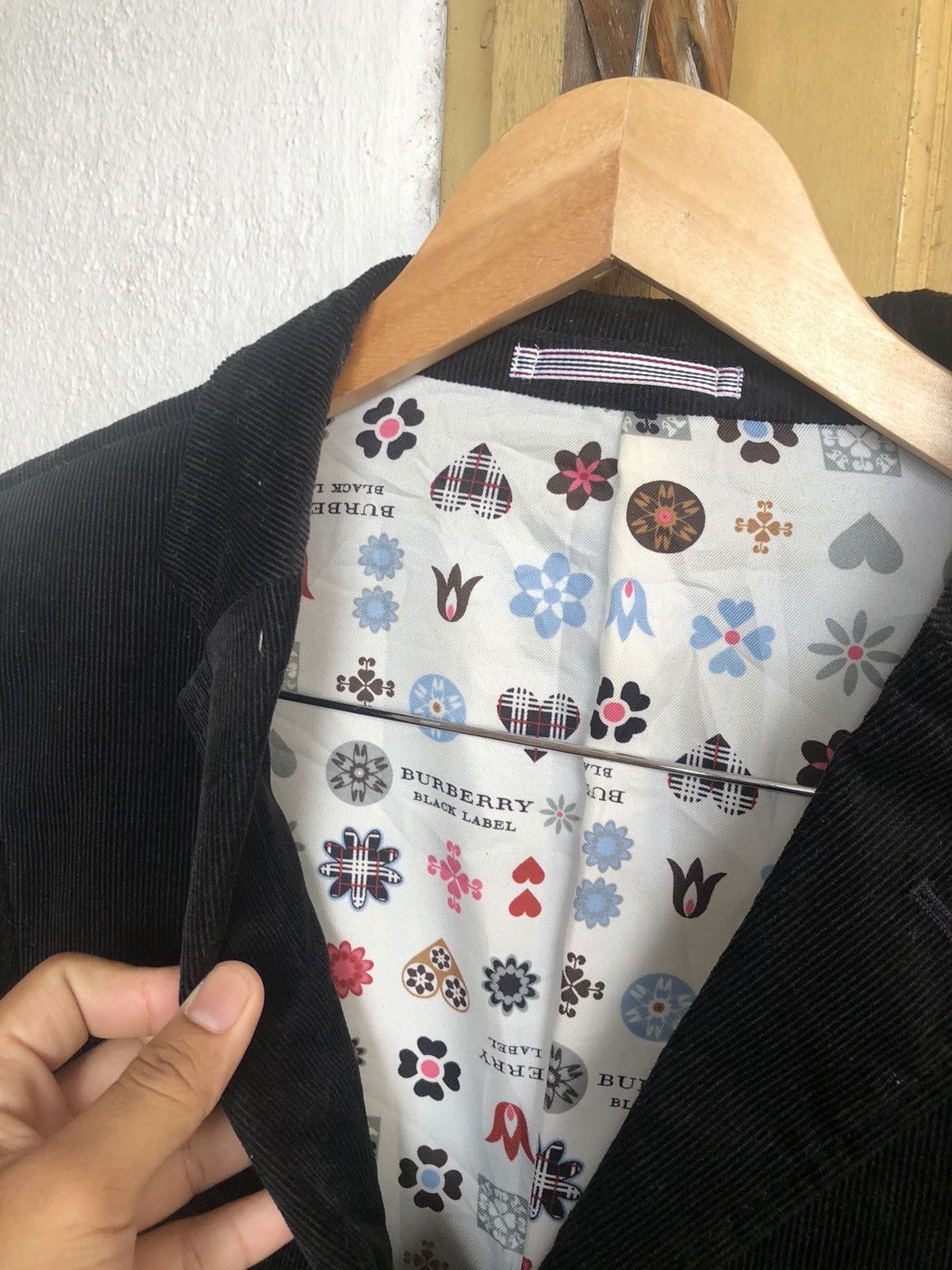 Burberry Vintage Burberry Corduroy Single Breasted Blazer Jackets Size US S / EU 44-46 / 1 - 8 Thumbnail