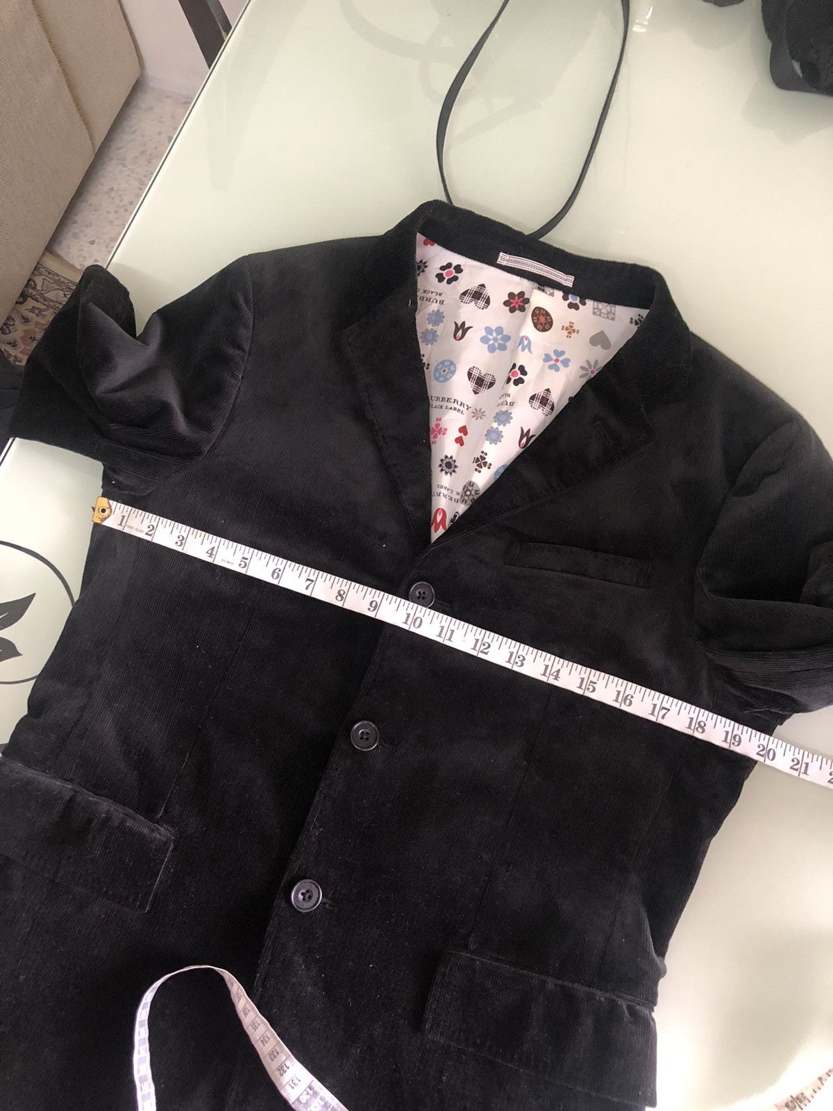 Burberry Vintage Burberry Corduroy Single Breasted Blazer Jackets Size US S / EU 44-46 / 1 - 19 Thumbnail