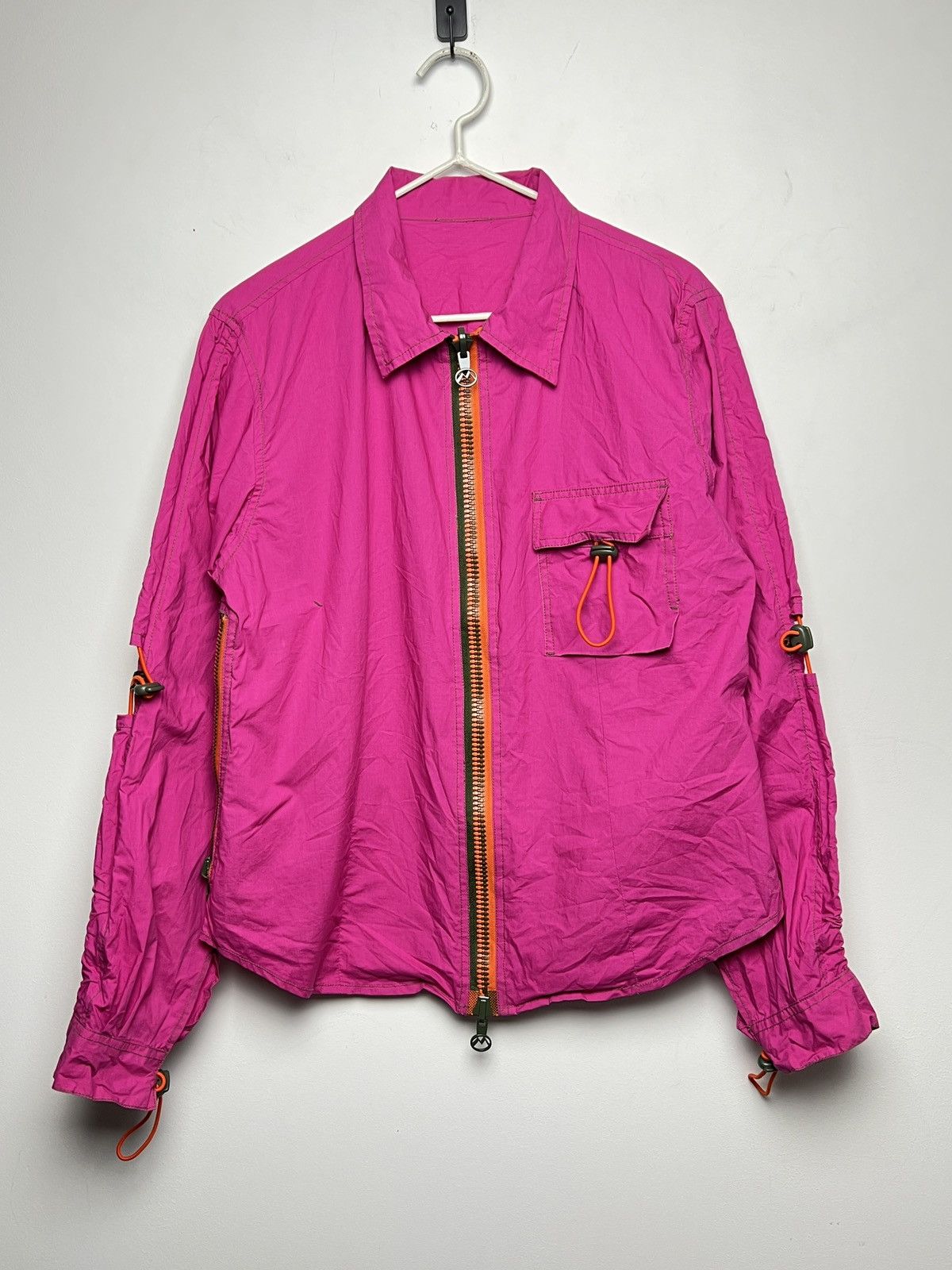 Maharishi maharishi 1999 archive assymetrical flight jacket y2k Size US M / EU 48-50 / 2 - 3 Thumbnail