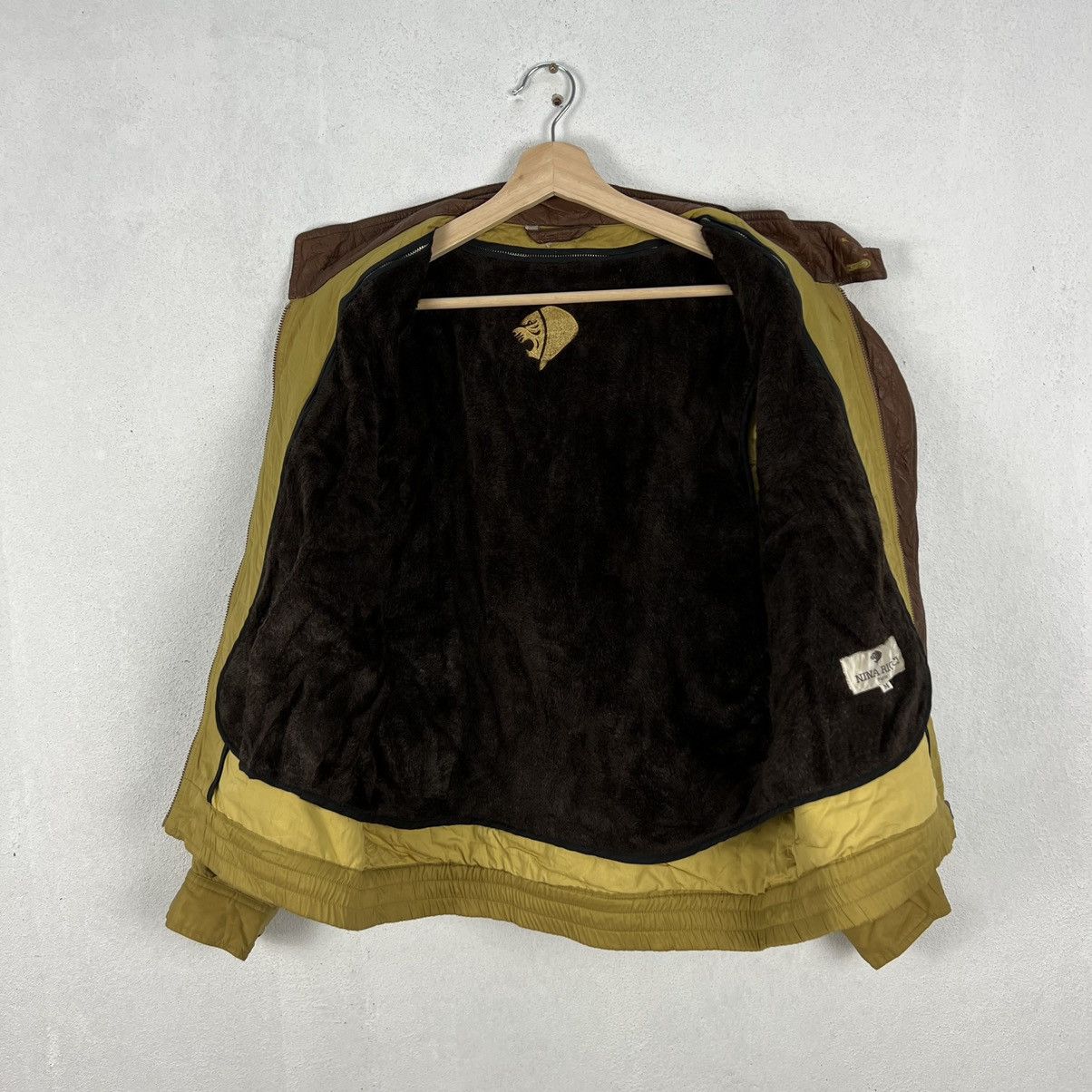 Japanese Brand VINTAGE NINA RICCI BOMBER JACKET DOUBLE LAYER DESIGN Size US M / EU 48-50 / 2 - 12 Thumbnail