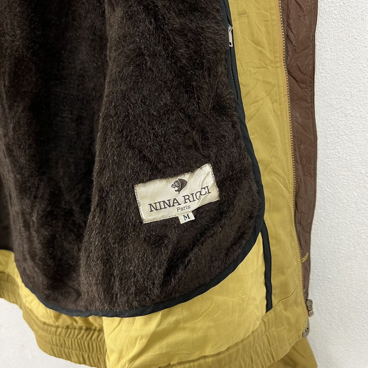 Japanese Brand VINTAGE NINA RICCI BOMBER JACKET DOUBLE LAYER DESIGN Size US M / EU 48-50 / 2 - 14 Thumbnail