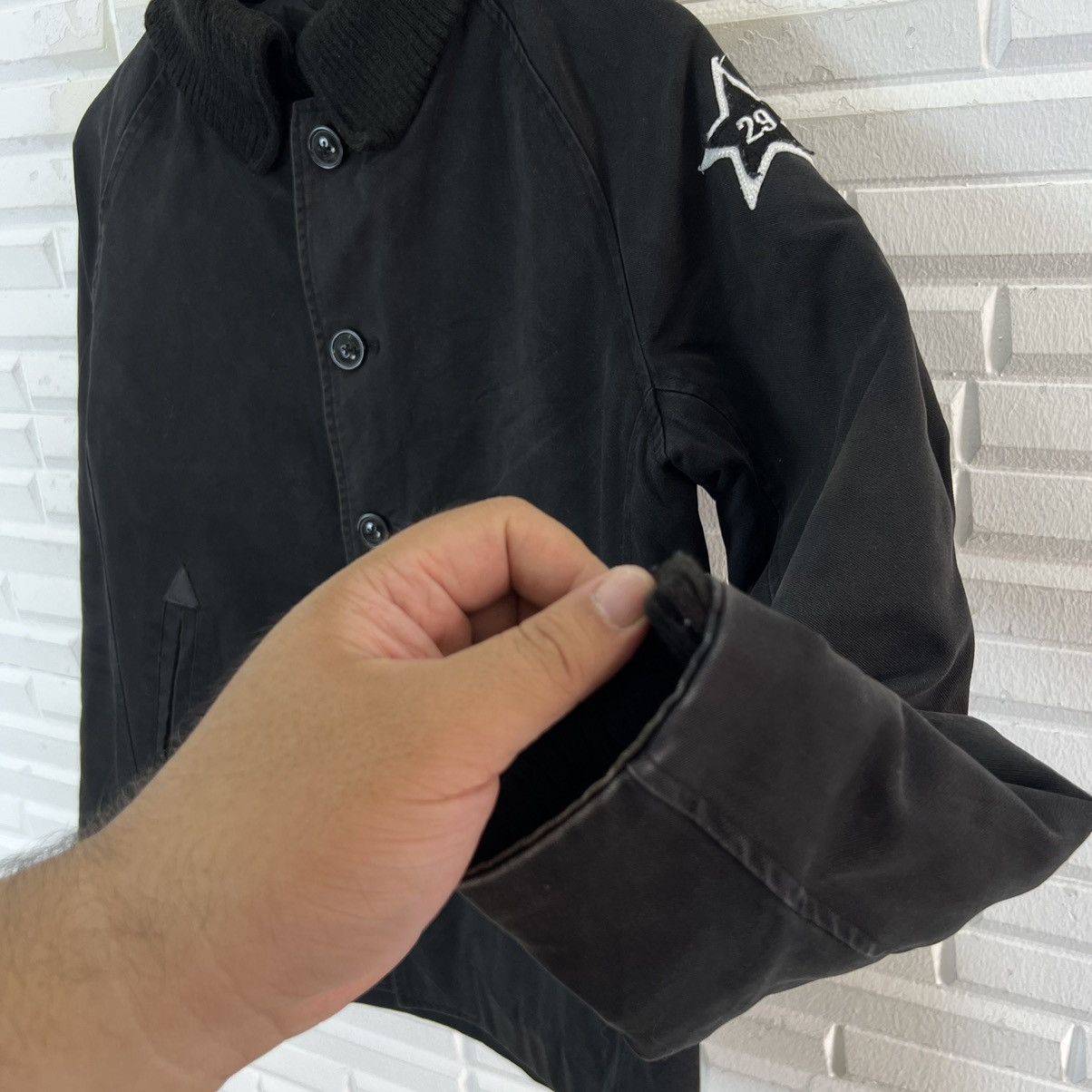 Japanese Brand RARE MILITARY STYLE DESIGN 291295 HOMME JAPAN BIKER JACKET Size US S / EU 44-46 / 1 - 6 Thumbnail
