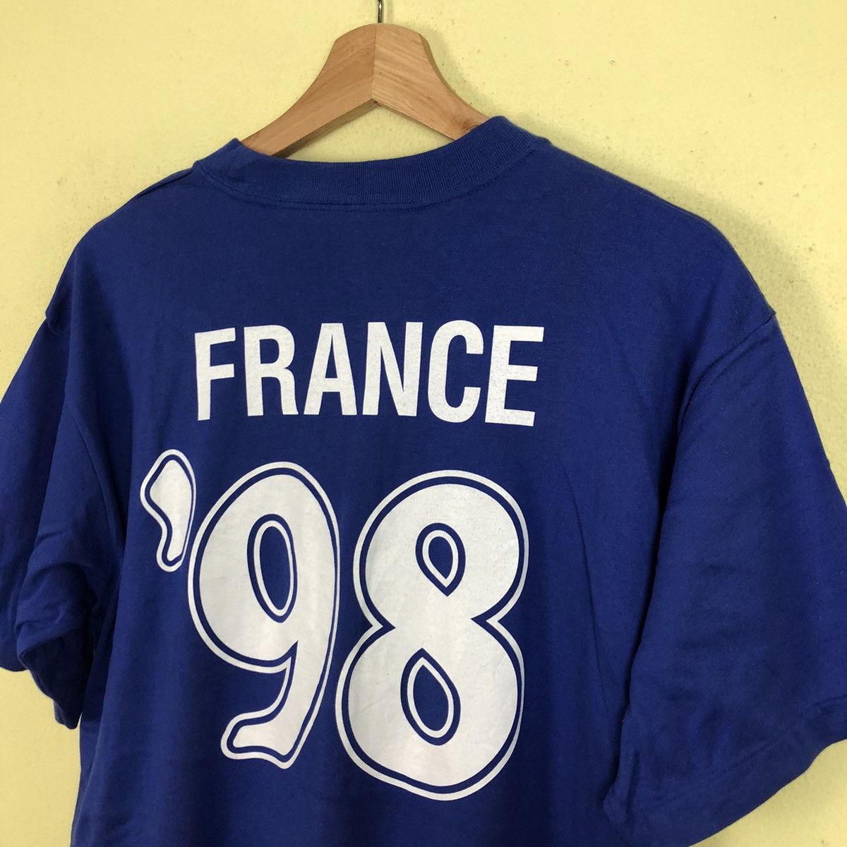 Vintage Vintage 98's World Cup France 98 Gently Used Size US L / EU 52-54 / 3 - 10 Thumbnail
