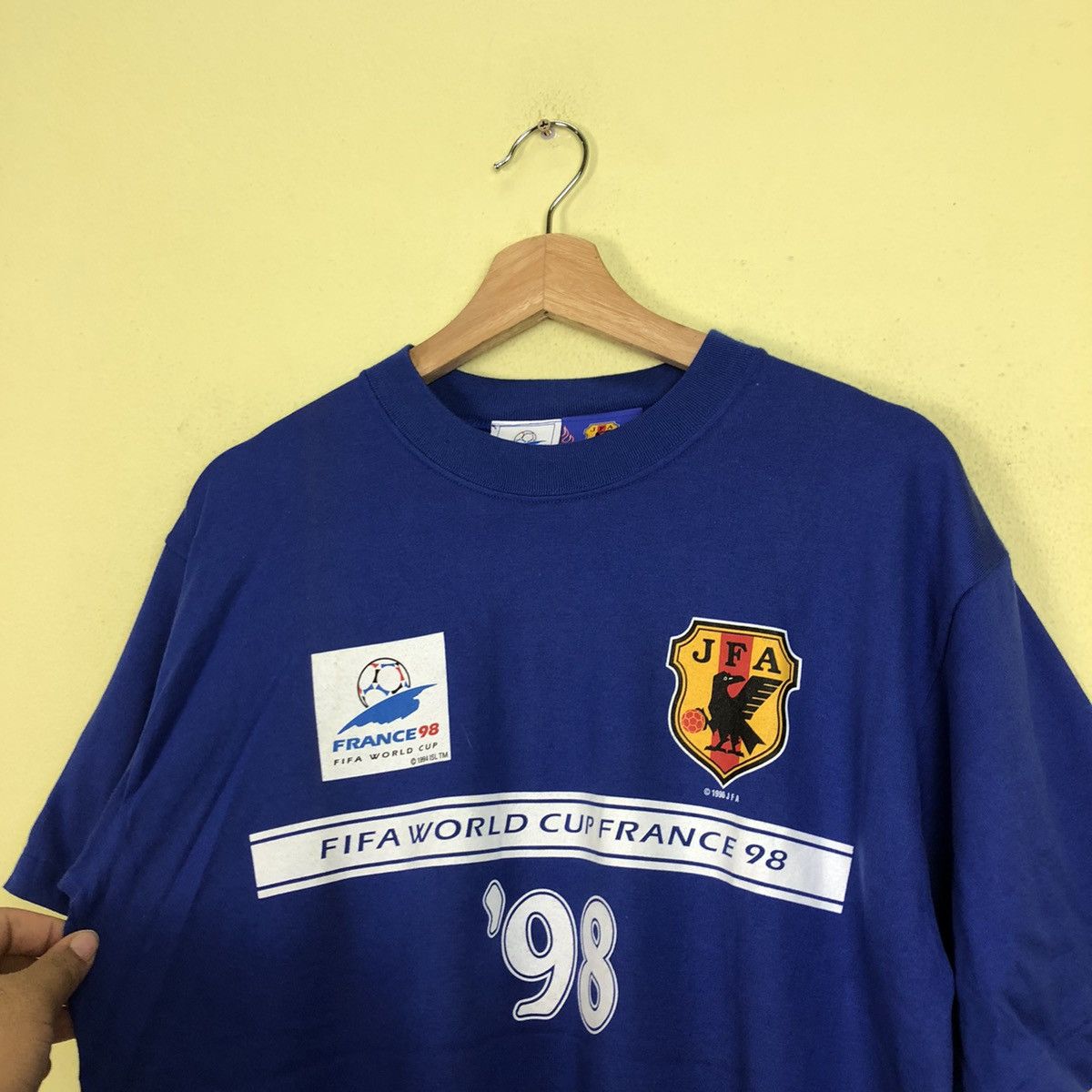 Vintage Vintage 98's World Cup France 98 Gently Used Size US L / EU 52-54 / 3 - 3 Thumbnail