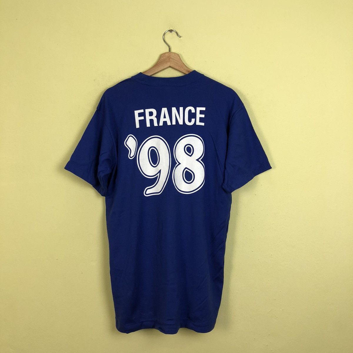 Vintage Vintage 98's World Cup France 98 Gently Used Size US L / EU 52-54 / 3 - 9 Thumbnail