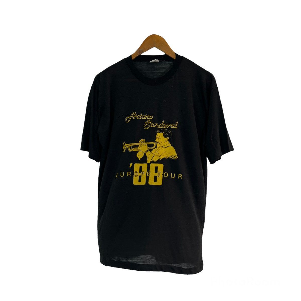Band Tees VINTAGE ‘88 ARTURO SANDDOVAL EUROPE TOUR BIG LOGO Size US M / EU 48-50 / 2 - 1 Thumbnail