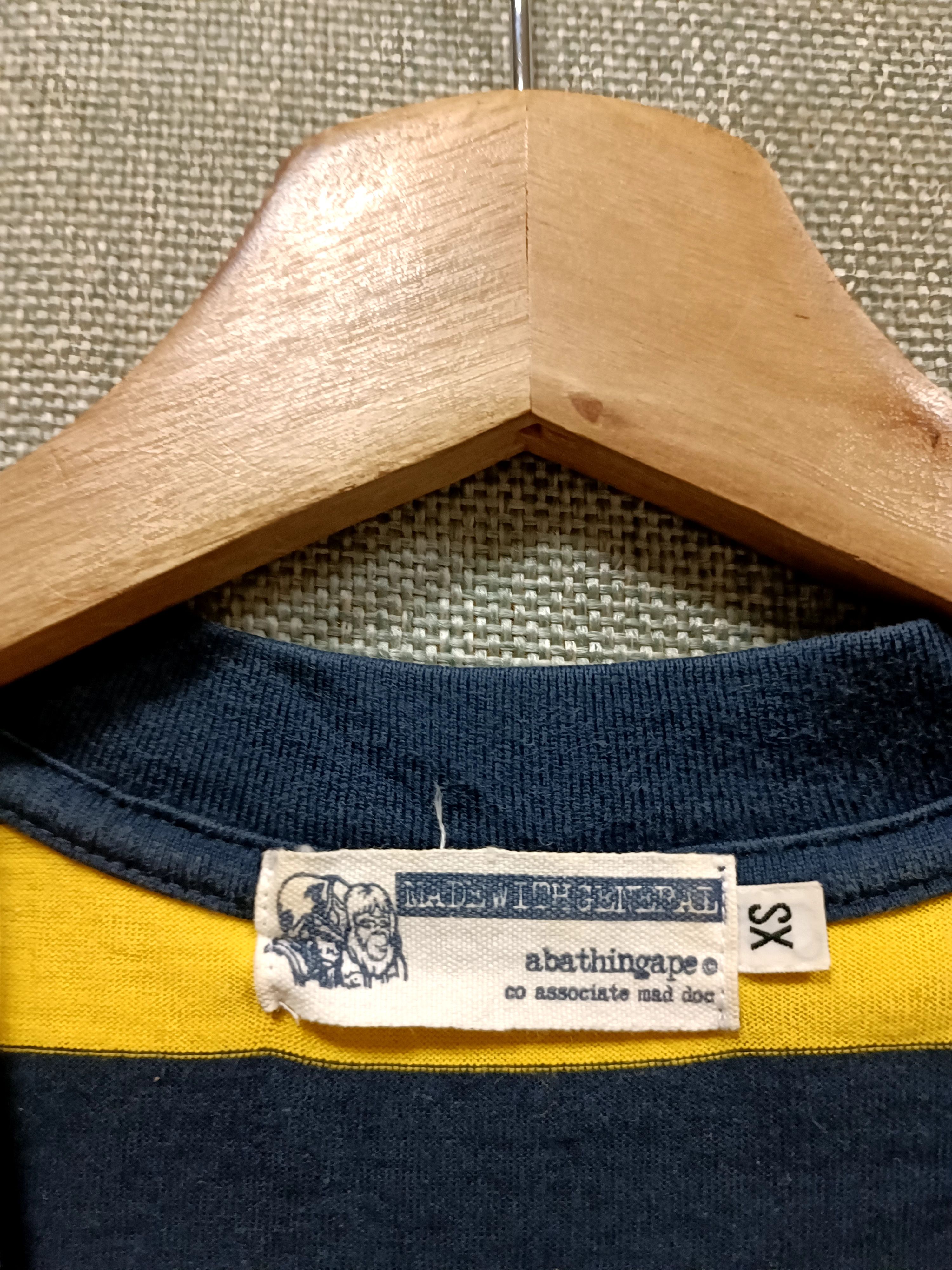 Bape × Vintage Striped Long Sleeve Tee Size US XS / EU 42 / 0 - 4 Thumbnail