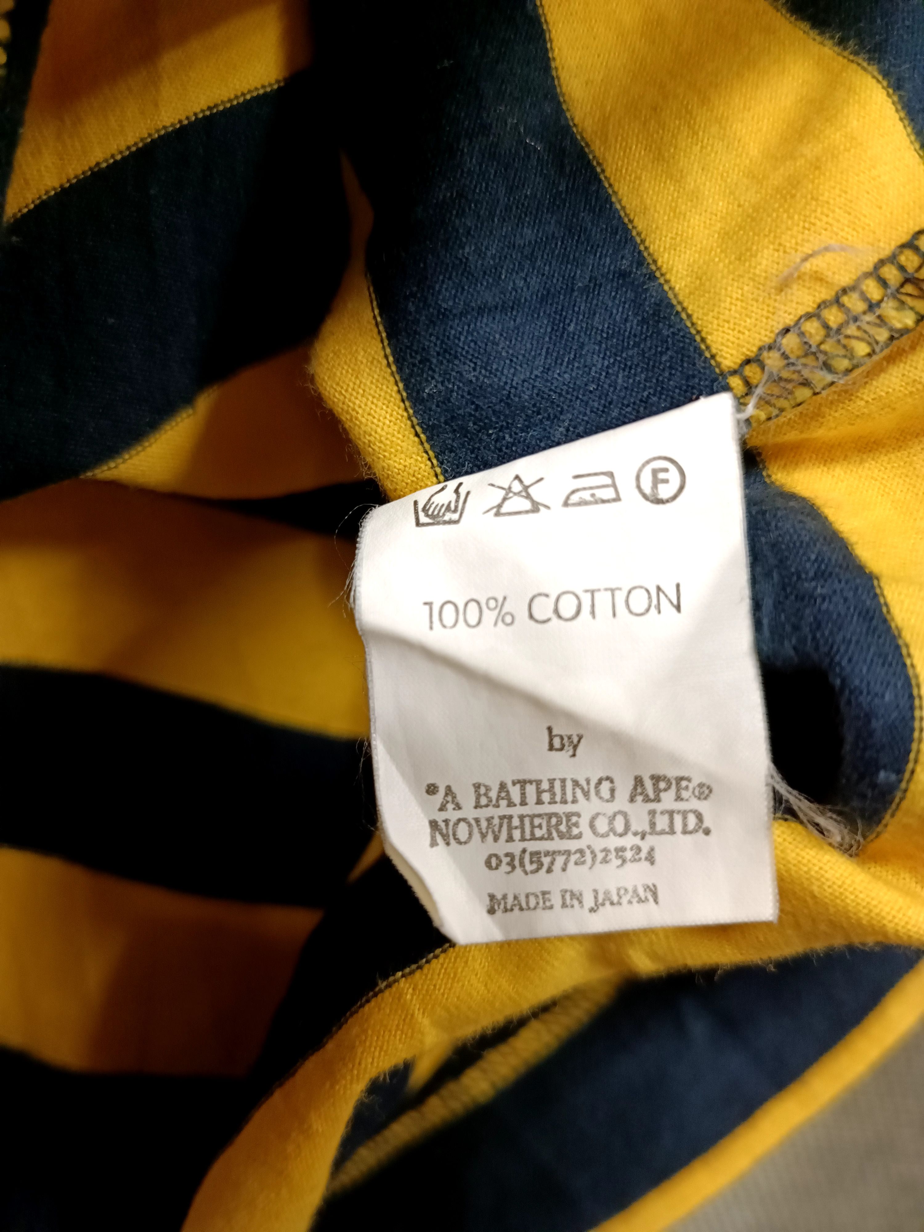 Bape × Vintage Striped Long Sleeve Tee Size US XS / EU 42 / 0 - 5 Thumbnail