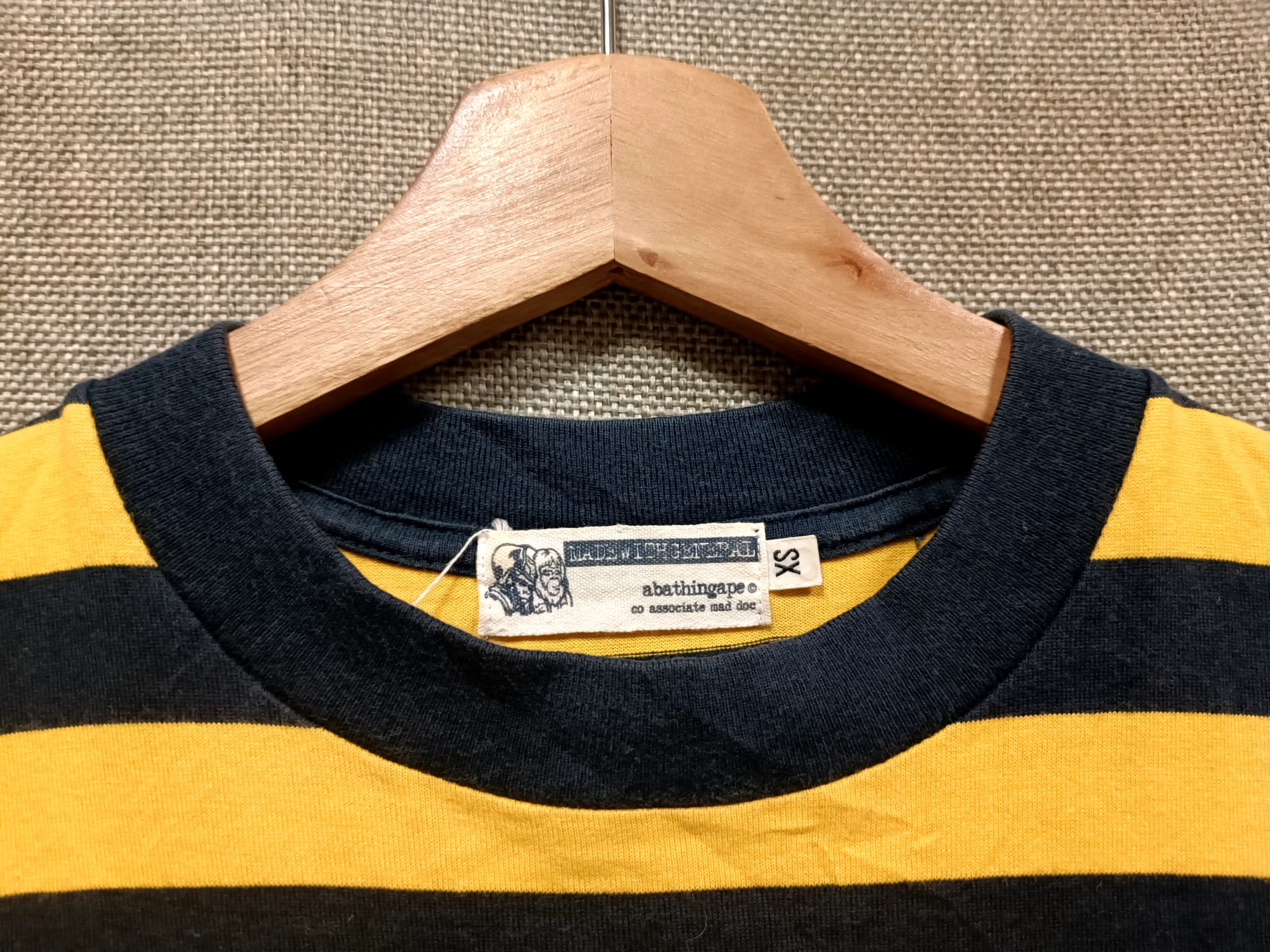 Bape × Vintage Striped Long Sleeve Tee Size US XS / EU 42 / 0 - 3 Thumbnail