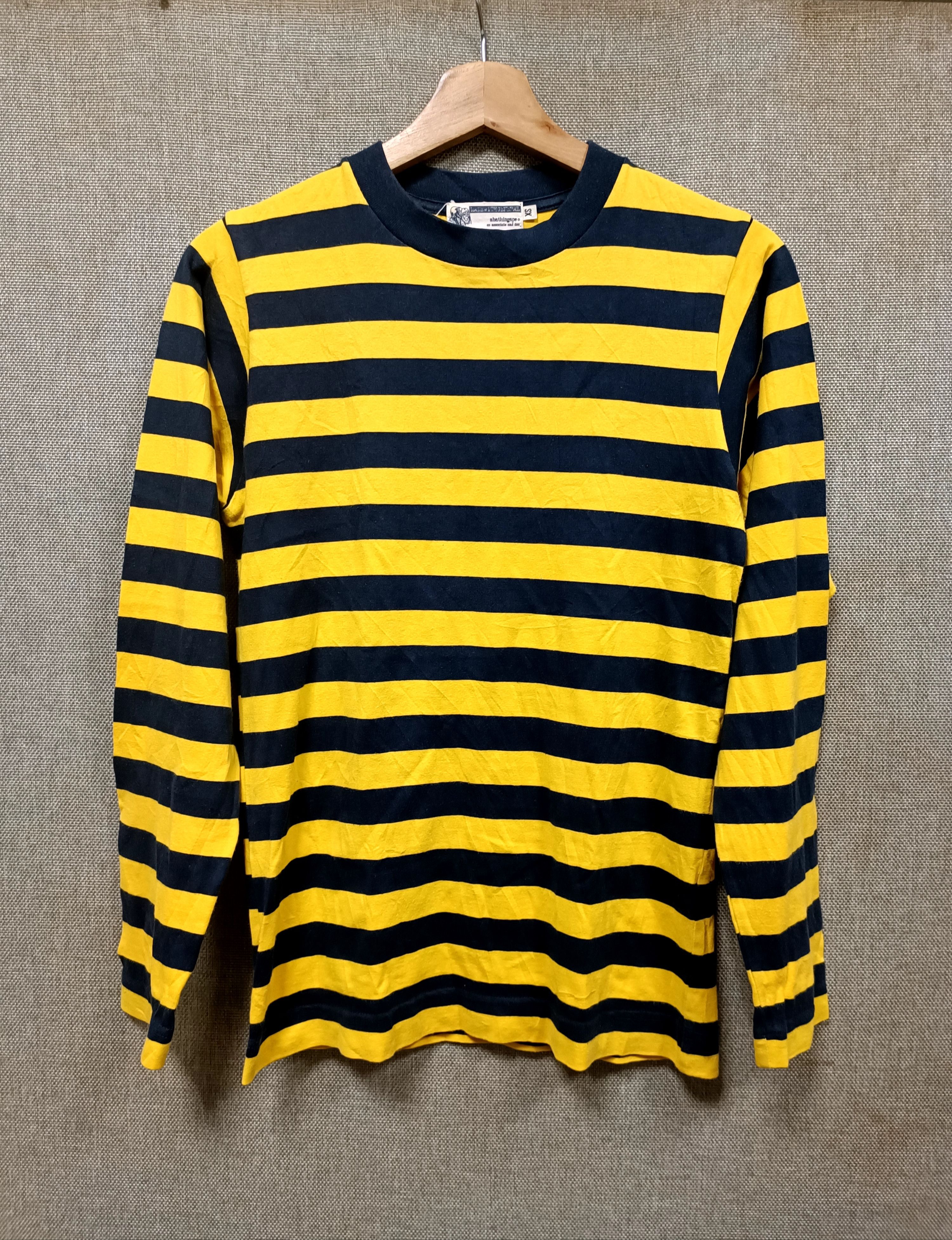 Bape × Vintage Striped Long Sleeve Tee Size US XS / EU 42 / 0 - 1 Thumbnail