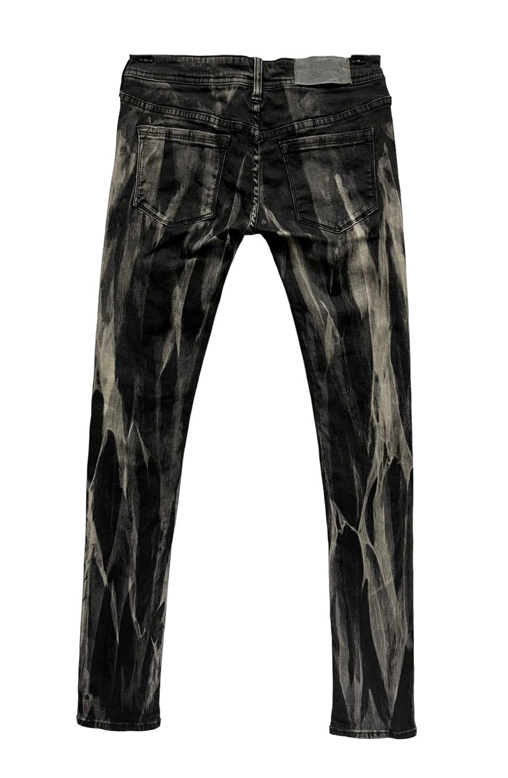 Japanese Brand × Vintage NASHDULEK Acid Vomit Stretch Skinny Low Rise Woman’s Jeans Size US 26 / EU 42 - 1 Thumbnail