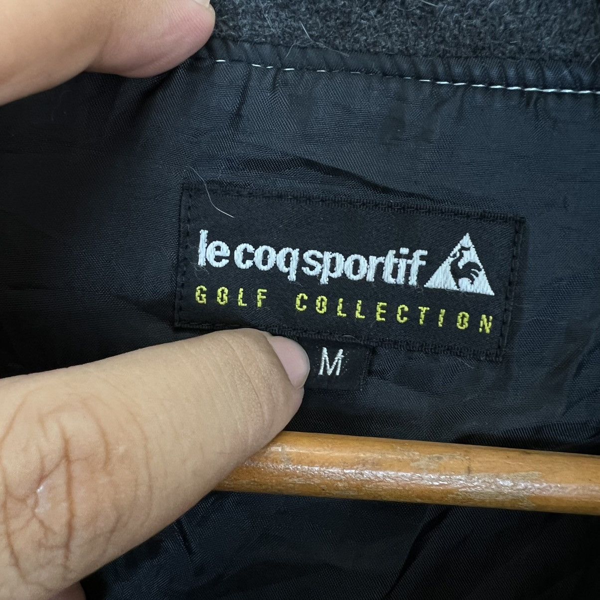 Japanese Brand ULTIMATE ICONIC BLACK SURVIVAL JACKET LE COQ SPORTIF Size US M / EU 48-50 / 2 - 10 Thumbnail