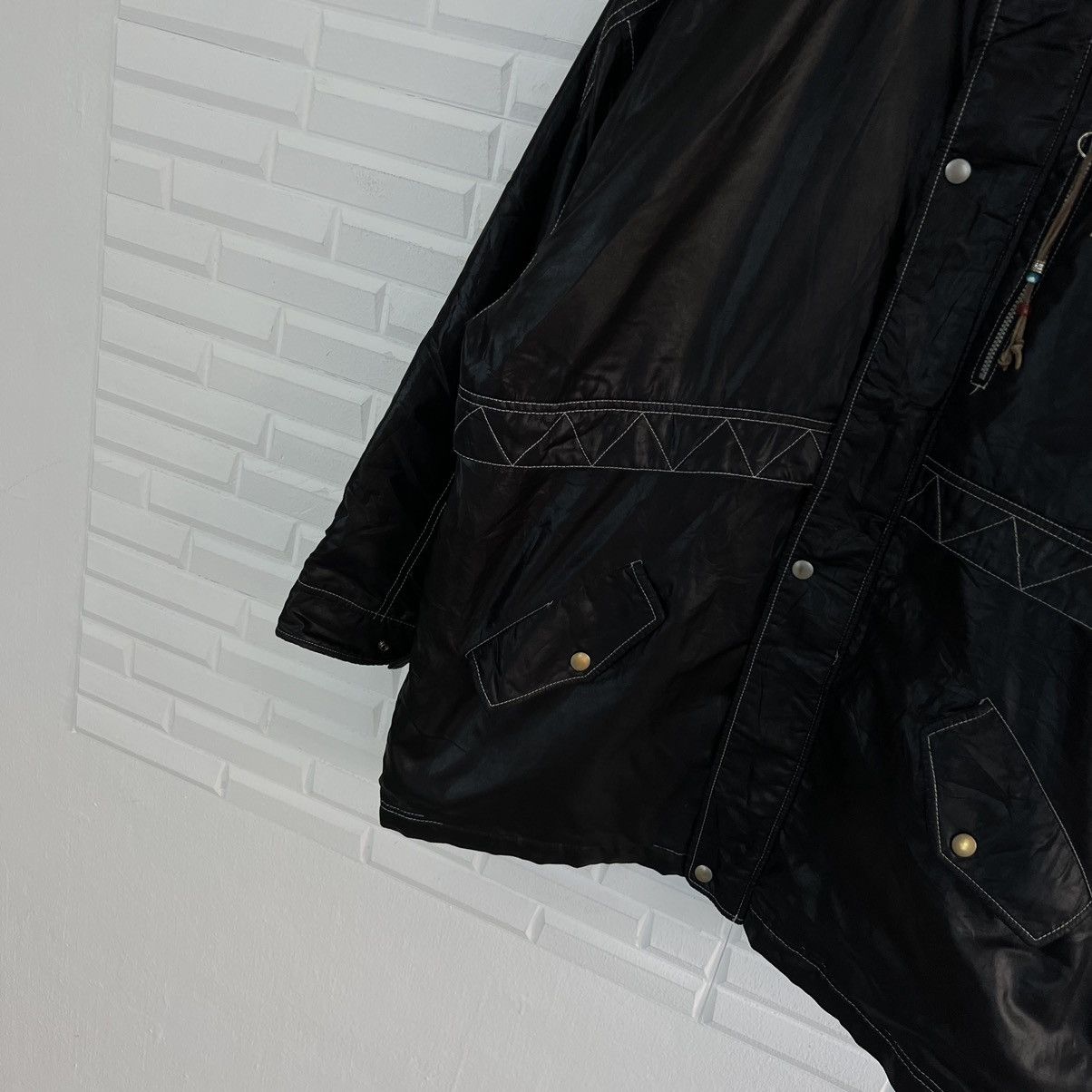 Japanese Brand ULTIMATE ICONIC BLACK SURVIVAL JACKET LE COQ SPORTIF Size US M / EU 48-50 / 2 - 4 Thumbnail