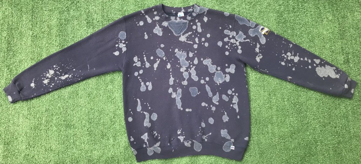 Russell Athletic 90s Michigan Wolverines Custom Dyed Sweatshirt Medium Size US M / EU 48-50 / 2 - 2 Thumbnail