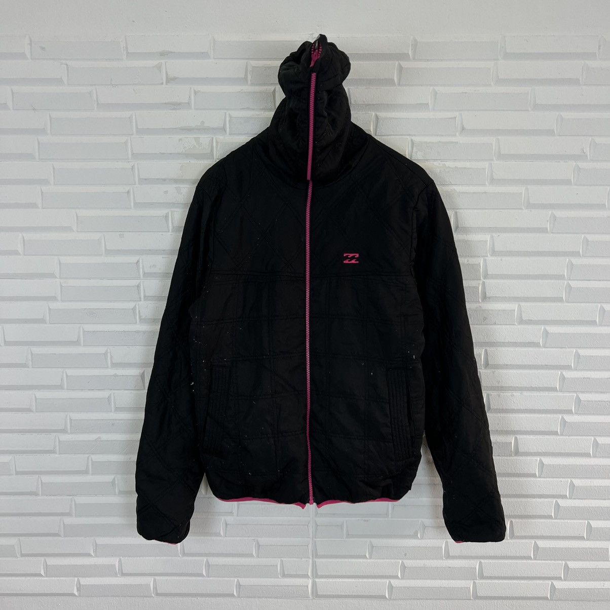 Japanese Brand VERY RARE HOODIE ZIPPER REVERSIBLE JACKET BILLABONG Size US L / EU 52-54 / 3 - 12 Thumbnail