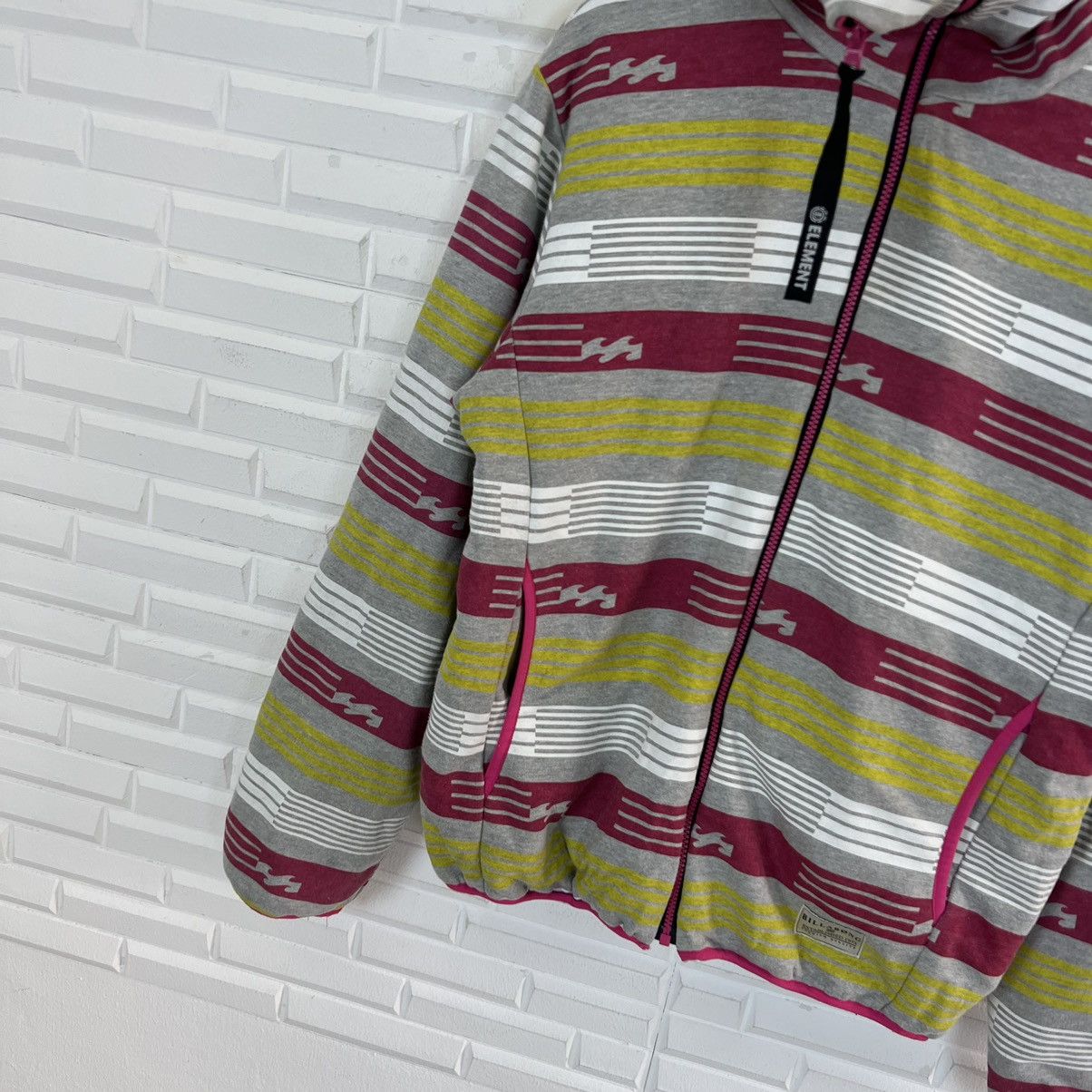 Japanese Brand VERY RARE HOODIE ZIPPER REVERSIBLE JACKET BILLABONG Size US L / EU 52-54 / 3 - 4 Thumbnail