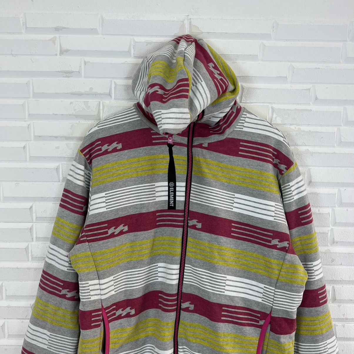 Japanese Brand VERY RARE HOODIE ZIPPER REVERSIBLE JACKET BILLABONG Size US L / EU 52-54 / 3 - 3 Thumbnail