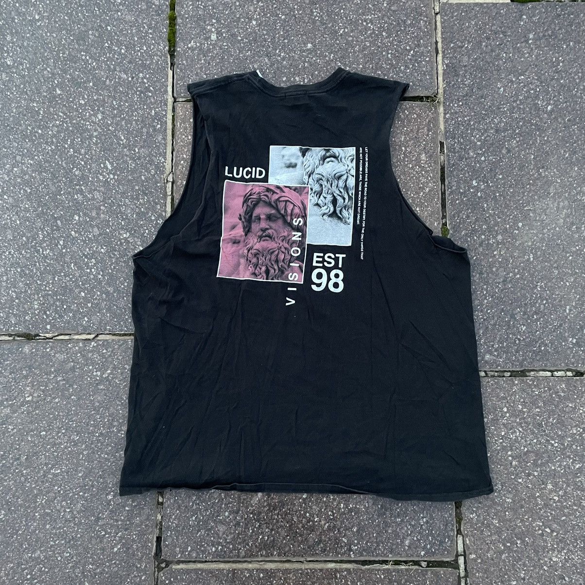 Vintage Vintage Y2K Graphic Tee Religious Imagery Streetwear Boxy XL Size US XL / EU 56 / 4 - 2 Thumbnail