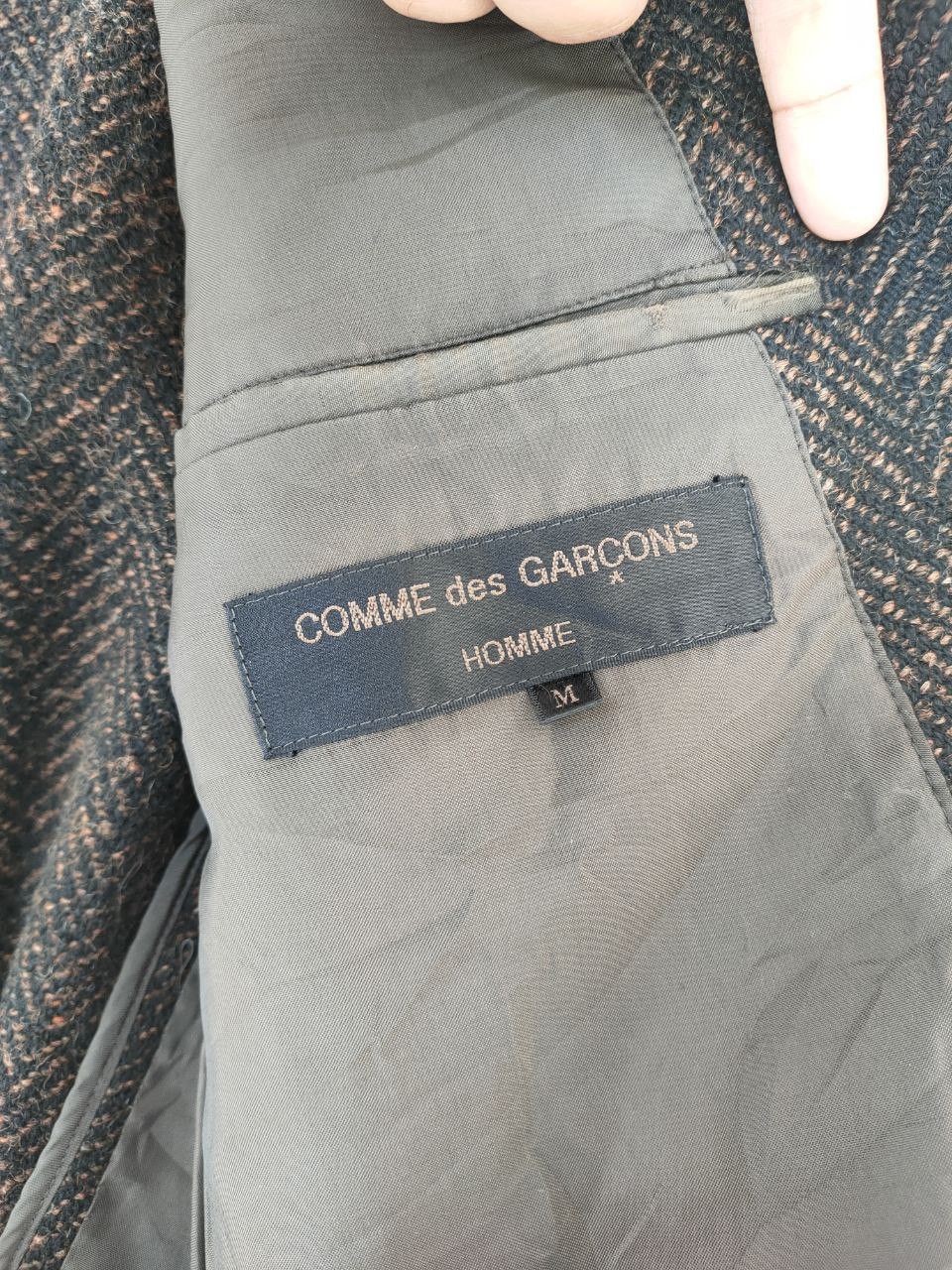 Comme des Garcons AD1998 CDG Homme Wool Blazer Size US M / EU 48-50 / 2 - 11 Thumbnail