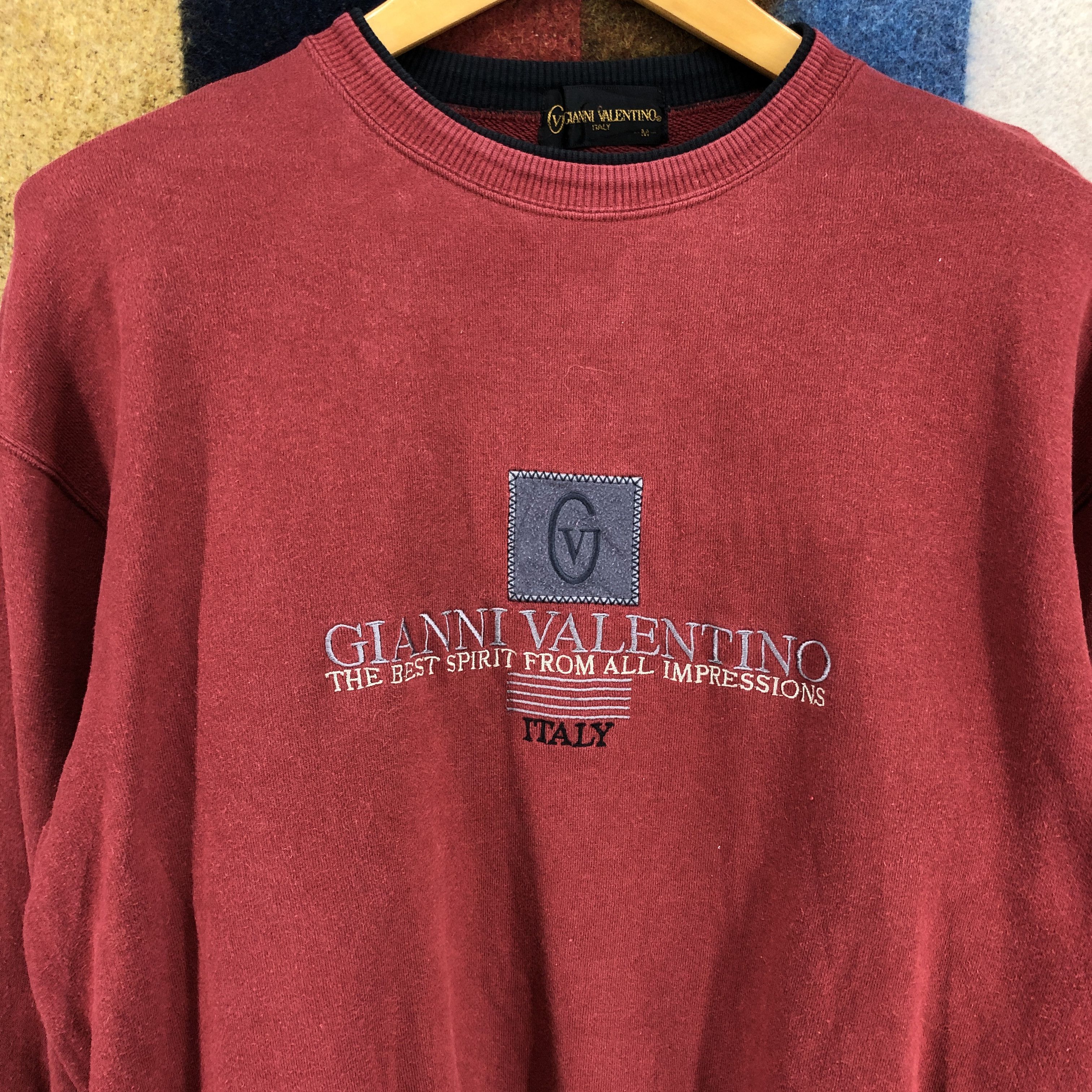 Gianni Valentino GIANNI VALENTINO Crew Neck Sweatshirt #0656/AB Size US M / EU 48-50 / 2 - 2 Thumbnail