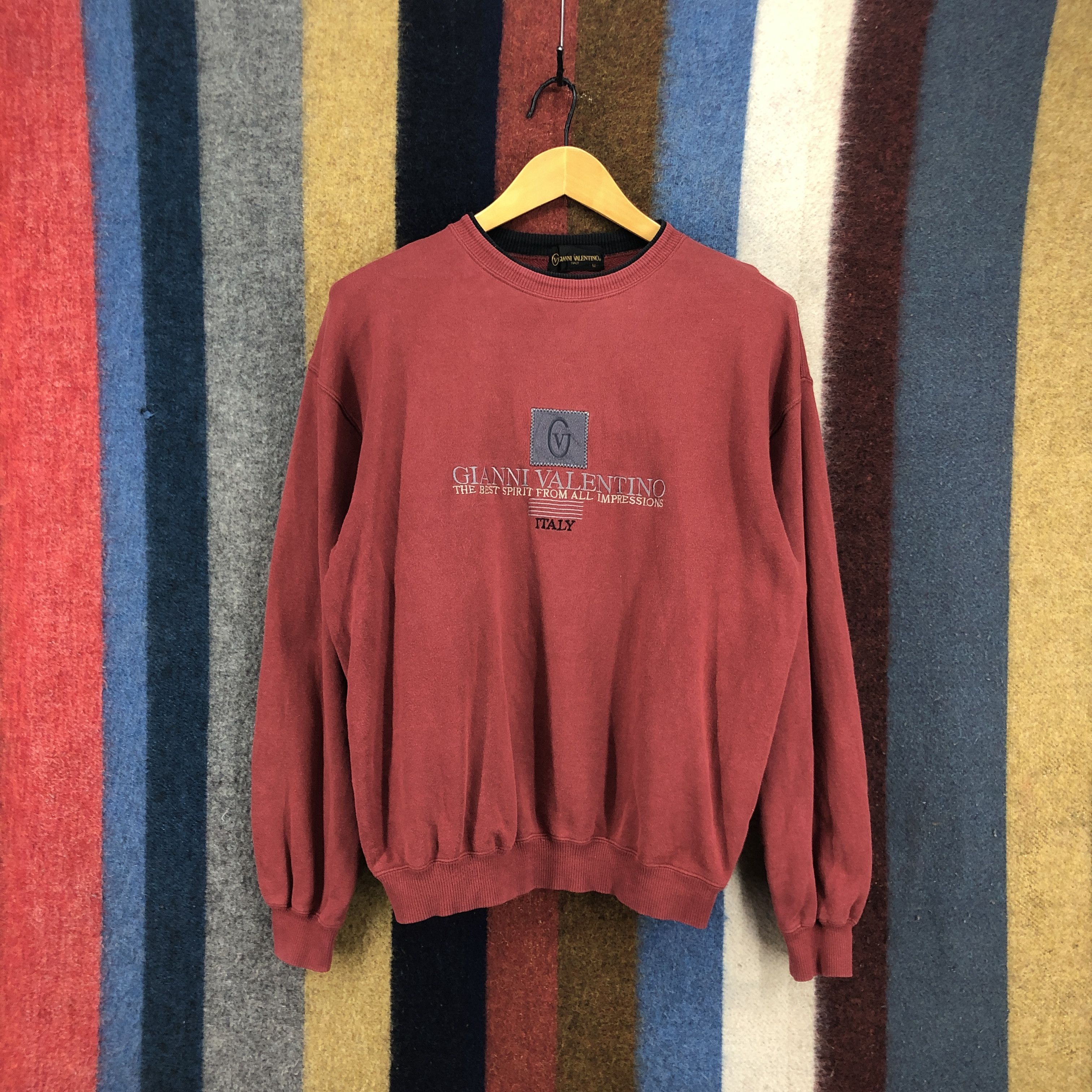 Gianni Valentino GIANNI VALENTINO Crew Neck Sweatshirt #0656/AB Size US M / EU 48-50 / 2 - 1 Thumbnail
