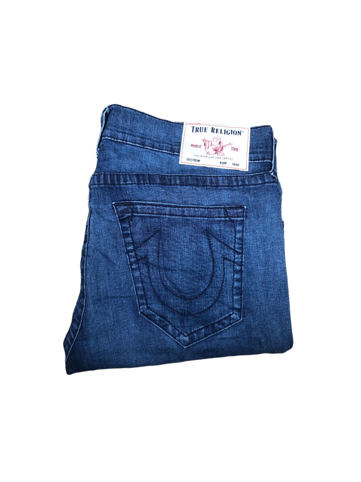 True Religion × Vintage Vintage True Religion Jeans and Jacket Set Trucker Super T Size US 36 / EU 52 - 11 Thumbnail