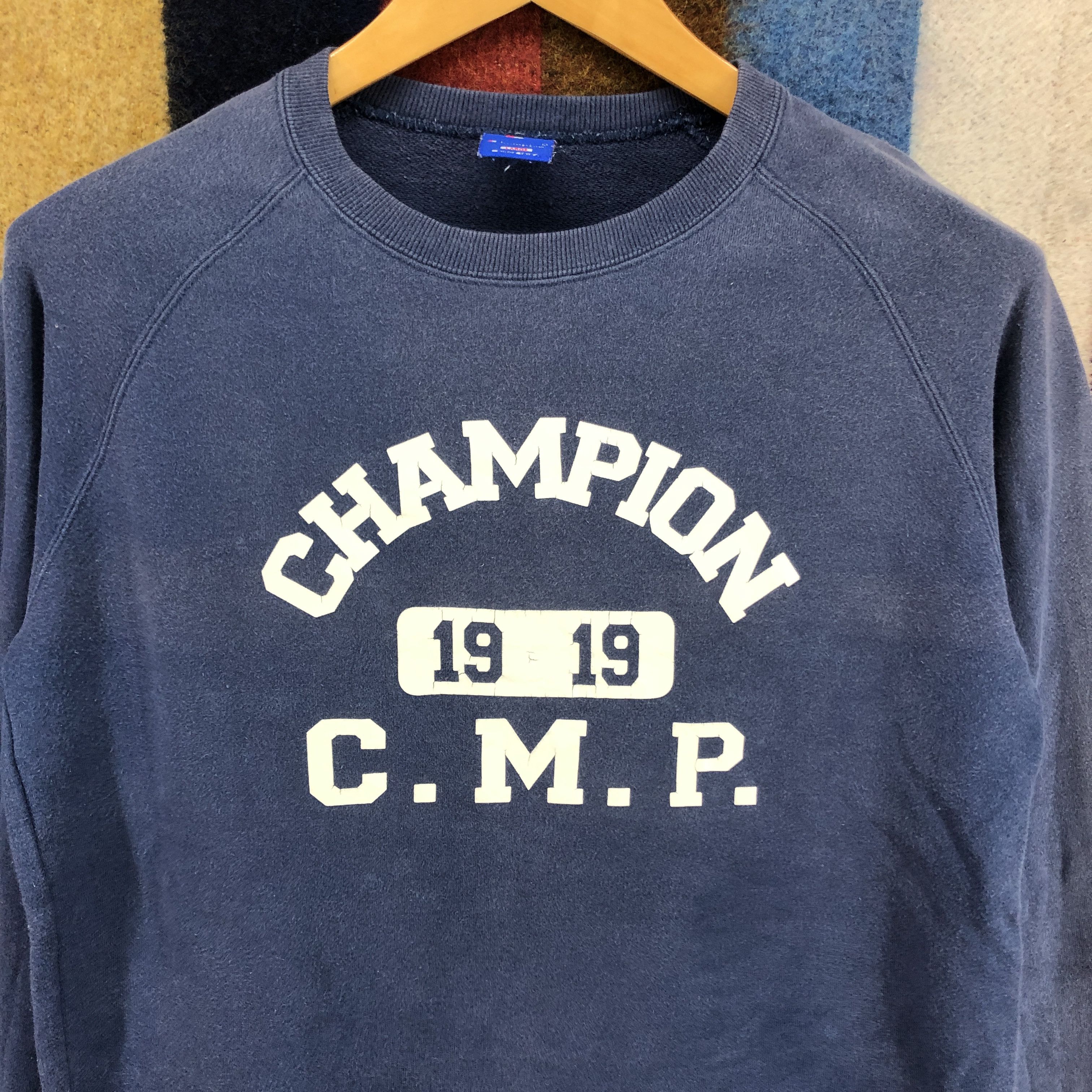 Champion CHAMPION 1919 CMP Crew Neck Sweatshirt #023-01 Size US S / EU 44-46 / 1 - 2 Thumbnail
