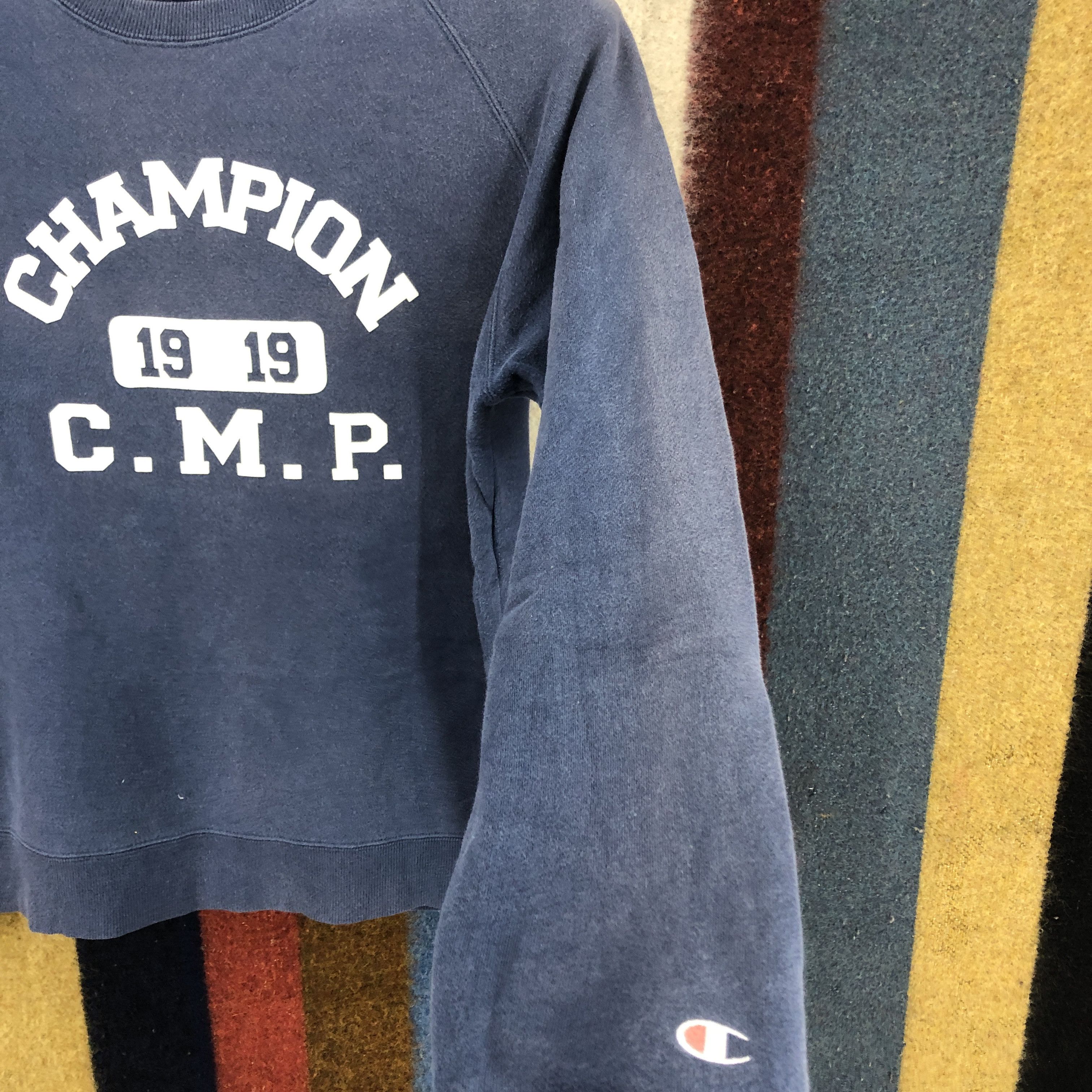 Champion CHAMPION 1919 CMP Crew Neck Sweatshirt #023-01 Size US S / EU 44-46 / 1 - 5 Thumbnail