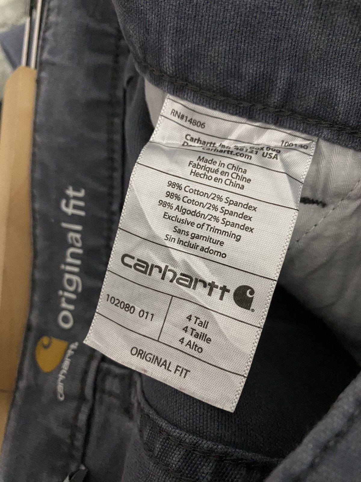 Carhartt Vintage Carhartt Carpenter Original Fit Casual Workwear Size US 30 / EU 46 - 14 Thumbnail