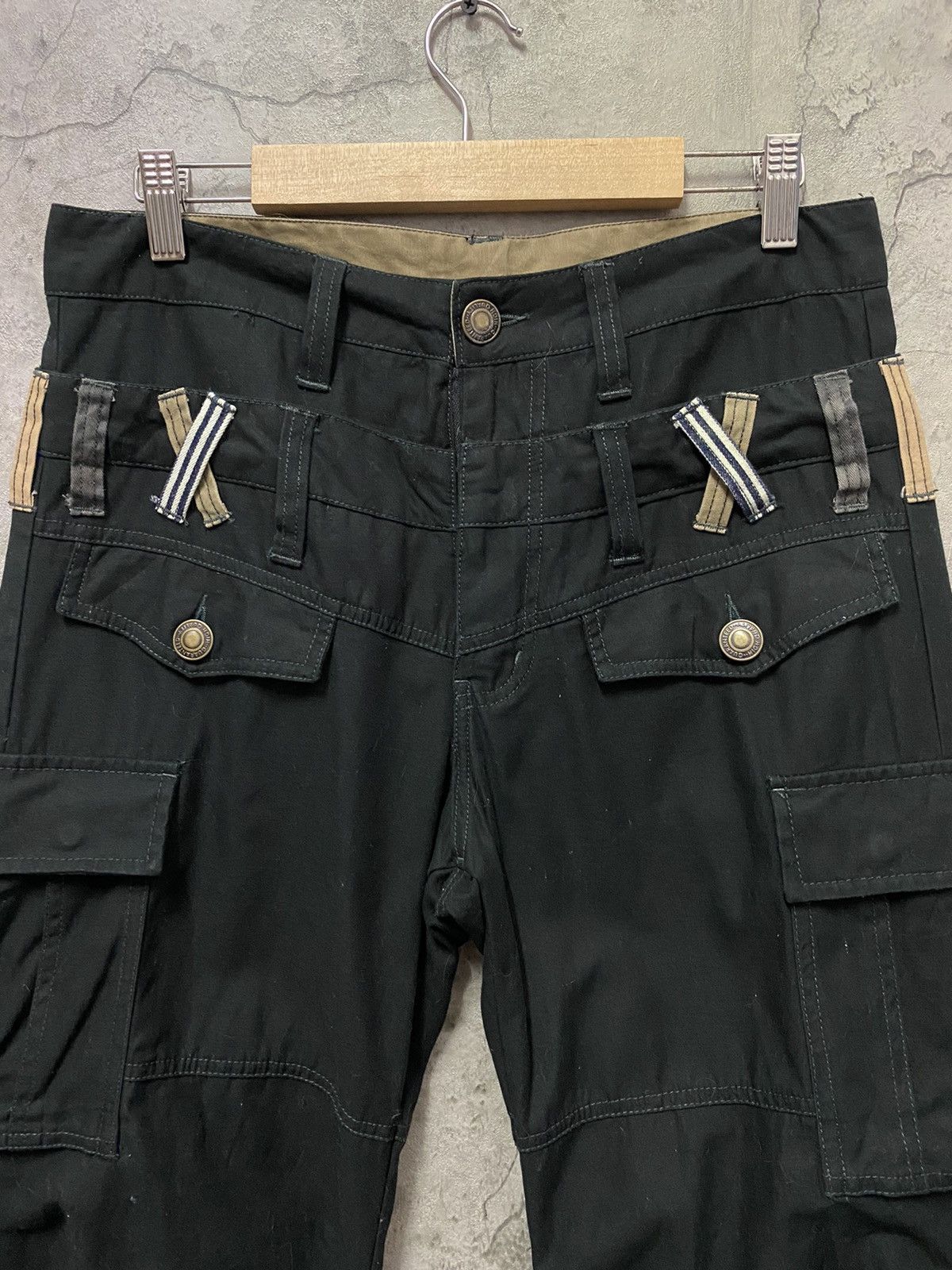 Japanese Brand Japan Brand Cargo Reconstructed Double waist Pants Size US 30 / EU 46 - 9 Thumbnail