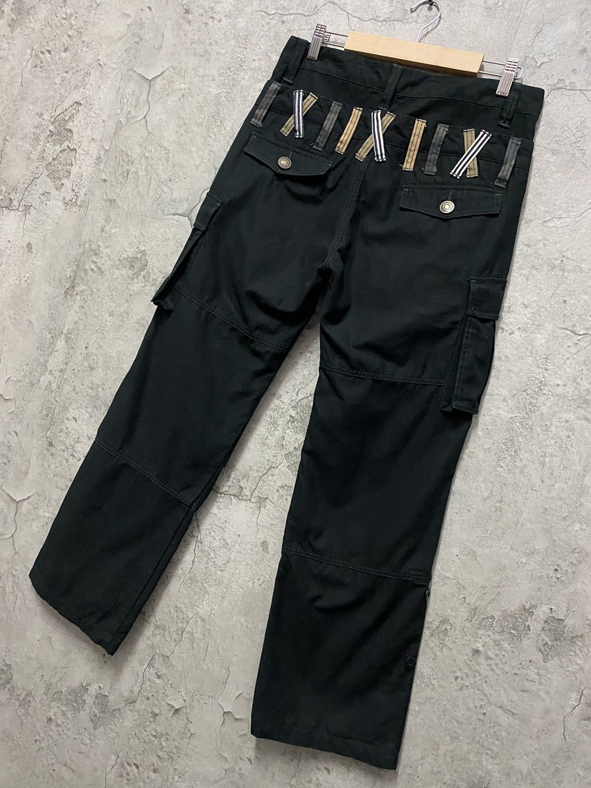 Japanese Brand Japan Brand Cargo Reconstructed Double waist Pants Size US 30 / EU 46 - 10 Thumbnail
