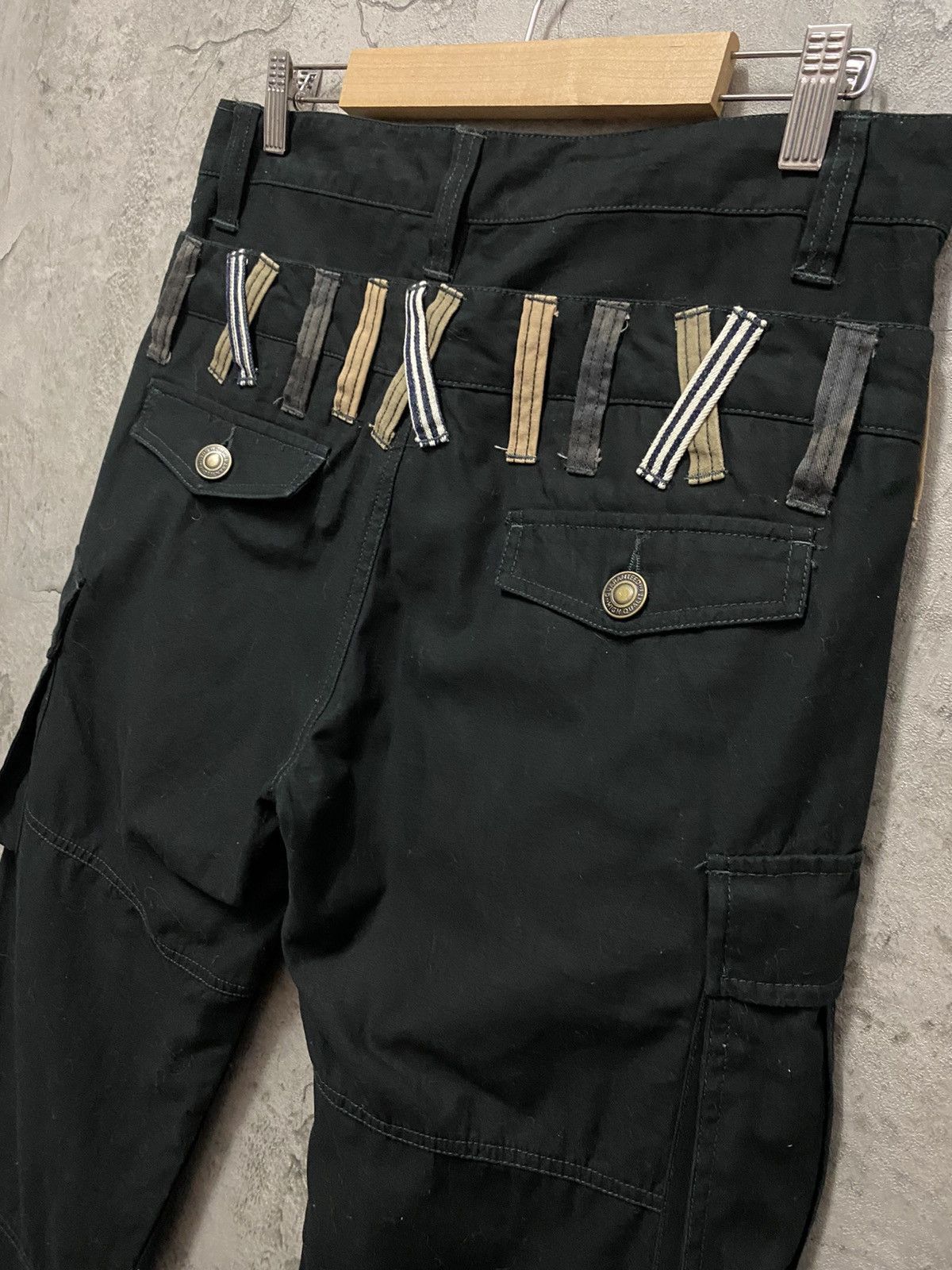 Japanese Brand Japan Brand Cargo Reconstructed Double waist Pants Size US 30 / EU 46 - 12 Thumbnail