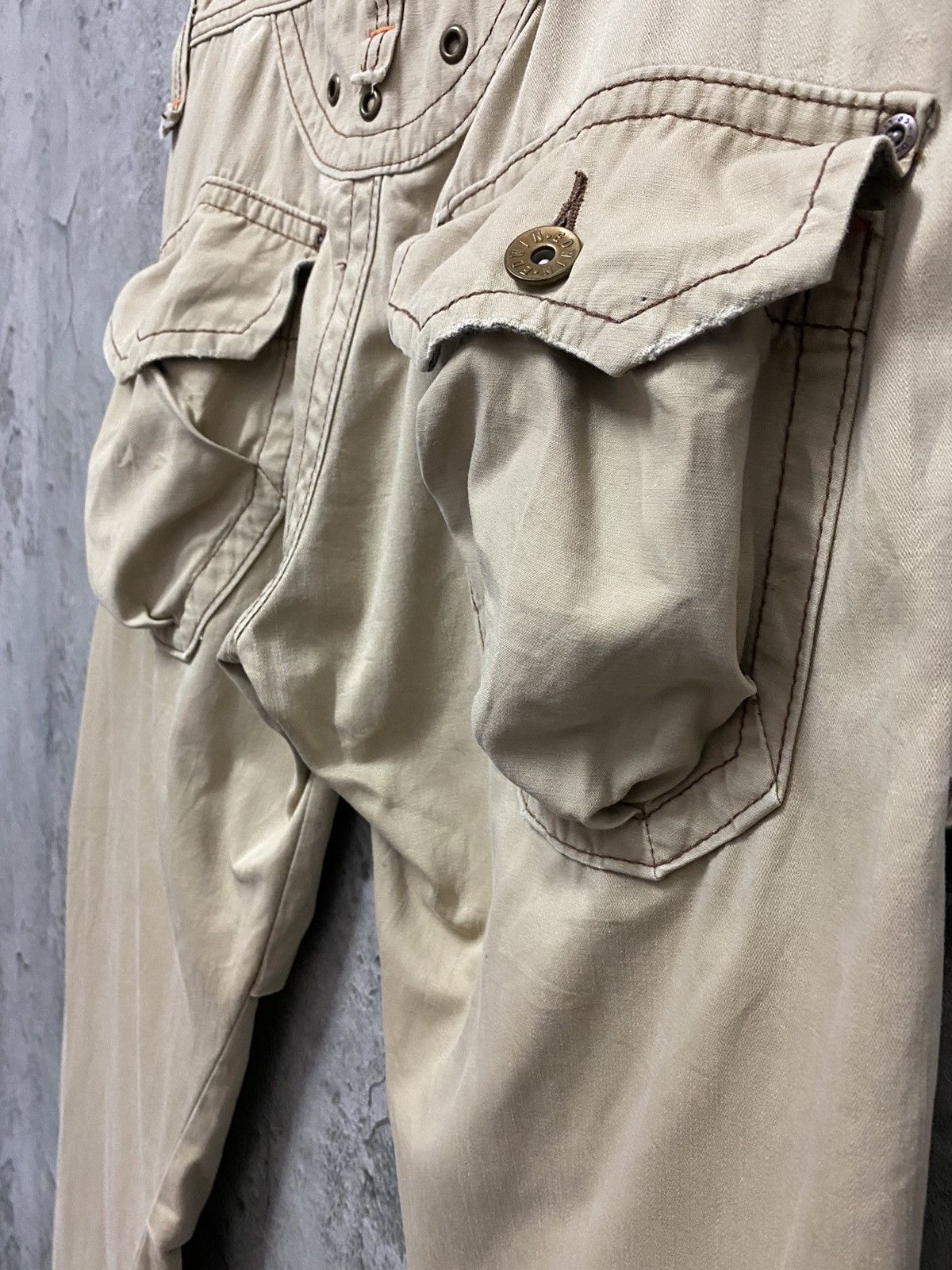 Edwin × Japanese Brand Vintage Edwin 505 Japan Cargo Bush flared Pants Size US 30 / EU 46 - 14 Thumbnail