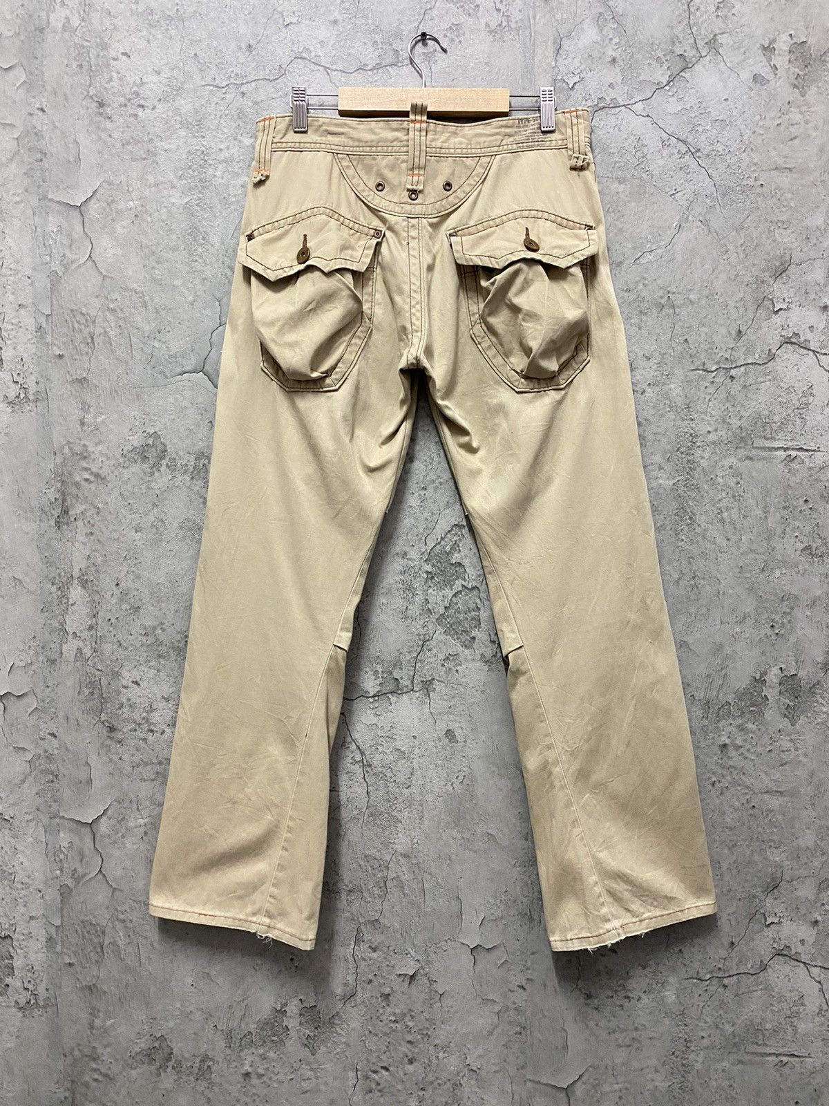 Edwin × Japanese Brand Vintage Edwin 505 Japan Cargo Bush flared Pants Size US 30 / EU 46 - 2 Thumbnail